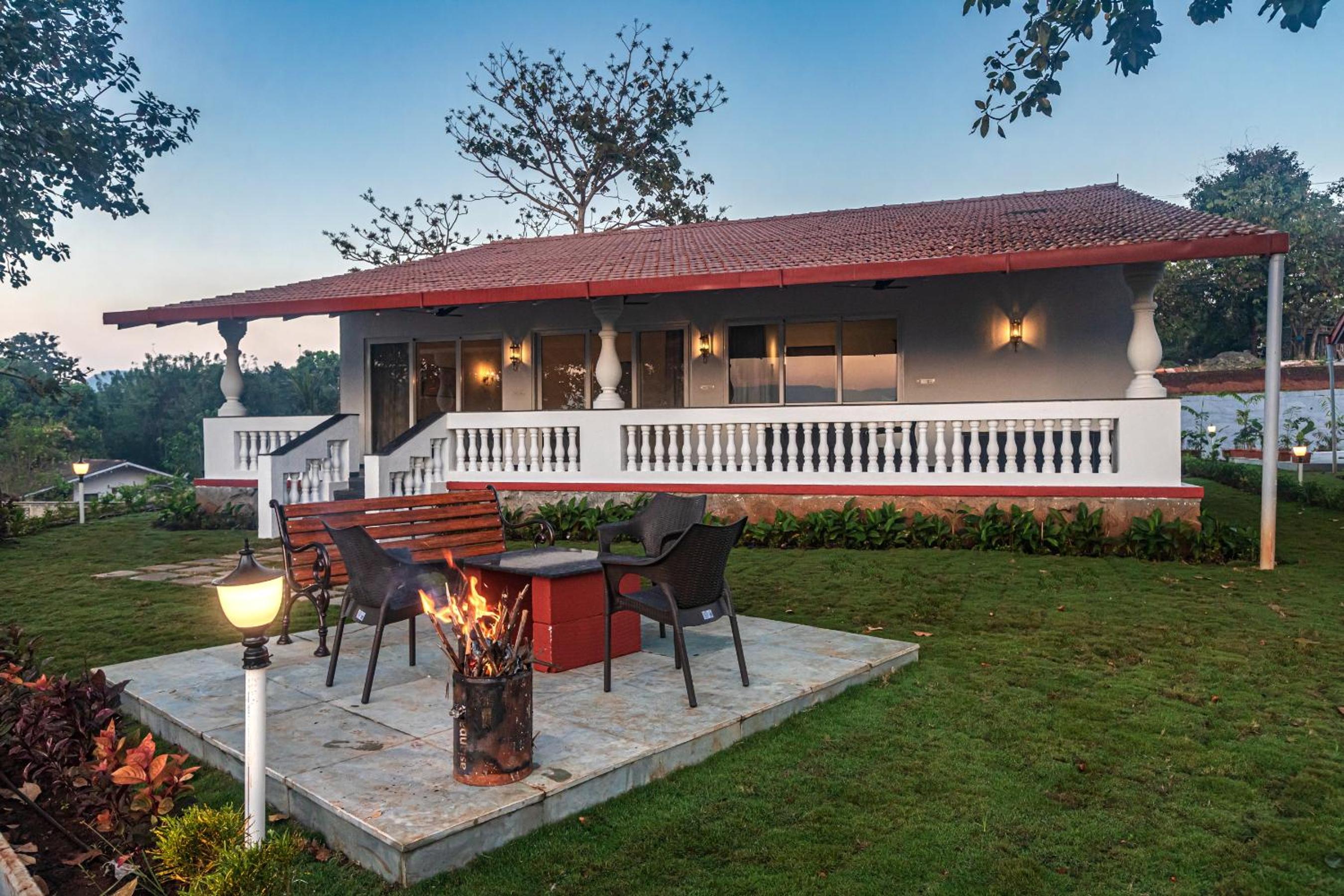 SaffronStays Mariposa by the River Sol, Karjat view 4
