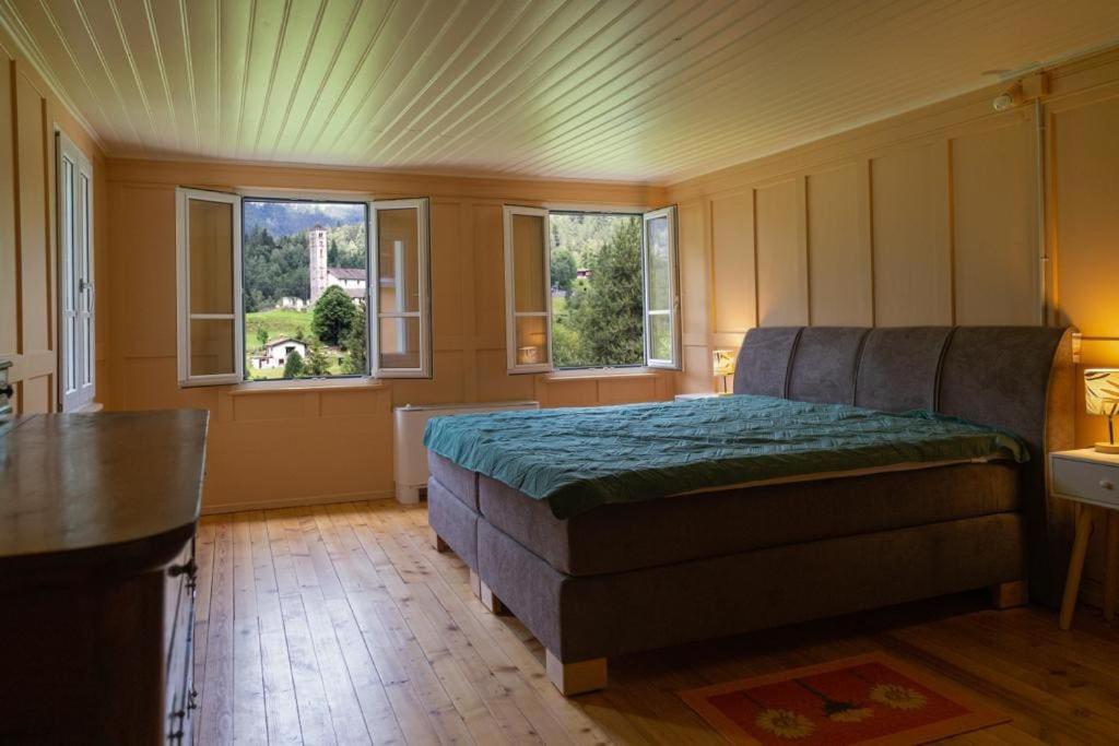Casa Dorino - luogo idilliaco, ideale per famiglie, terrazza ed ampio giardino, vista montagne, sauna privata view 4