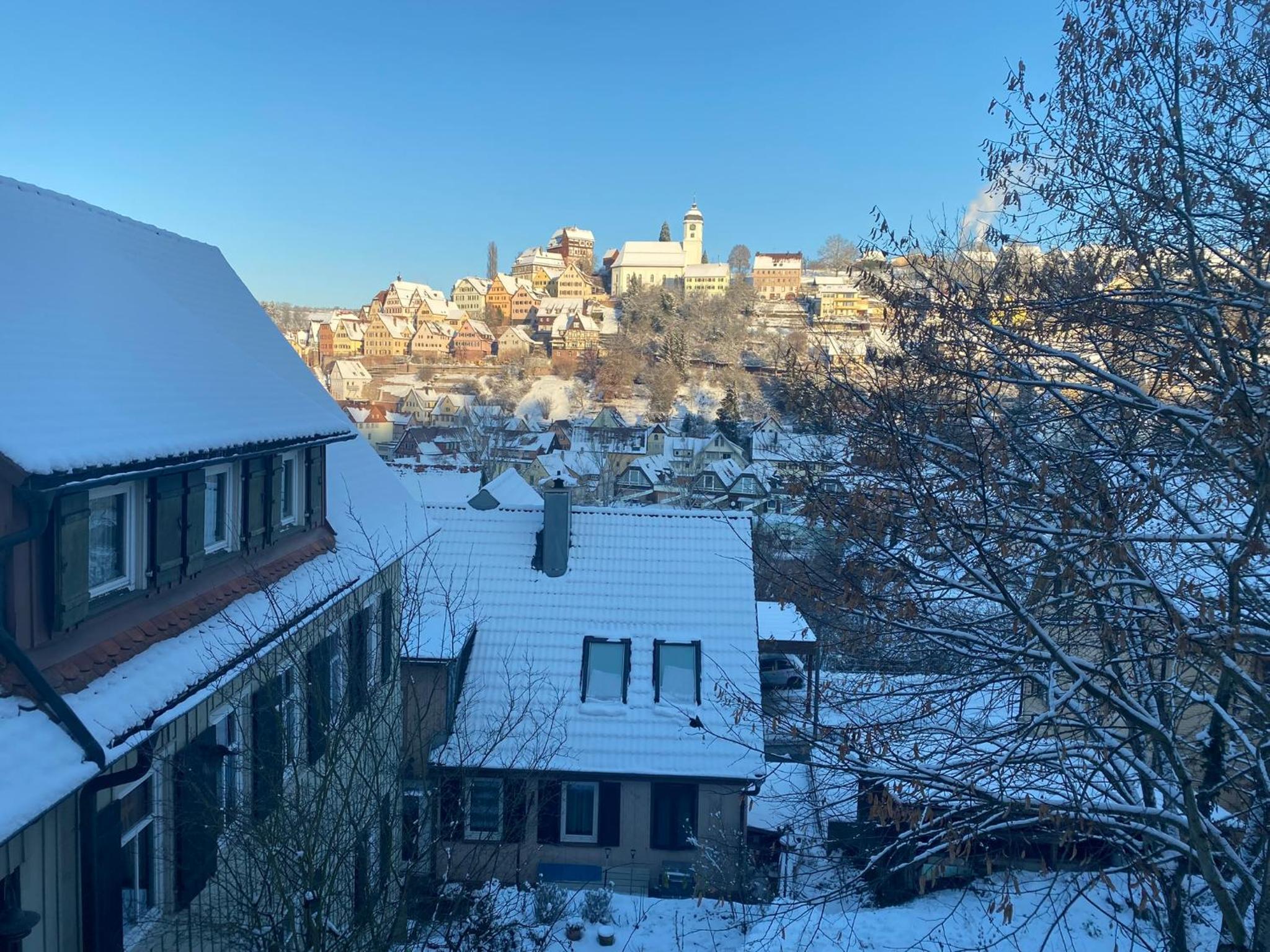 Retro Ferienwohnung mit Schlossblick im Nordschwarzwald