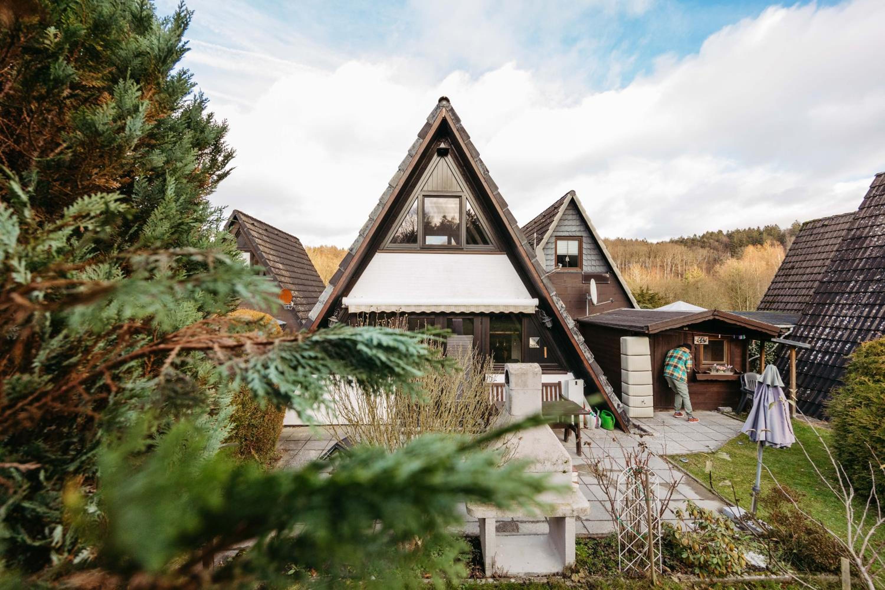 Gemütliches Nurdachhaus im Naturparadies mit Sauna - Erholung pur