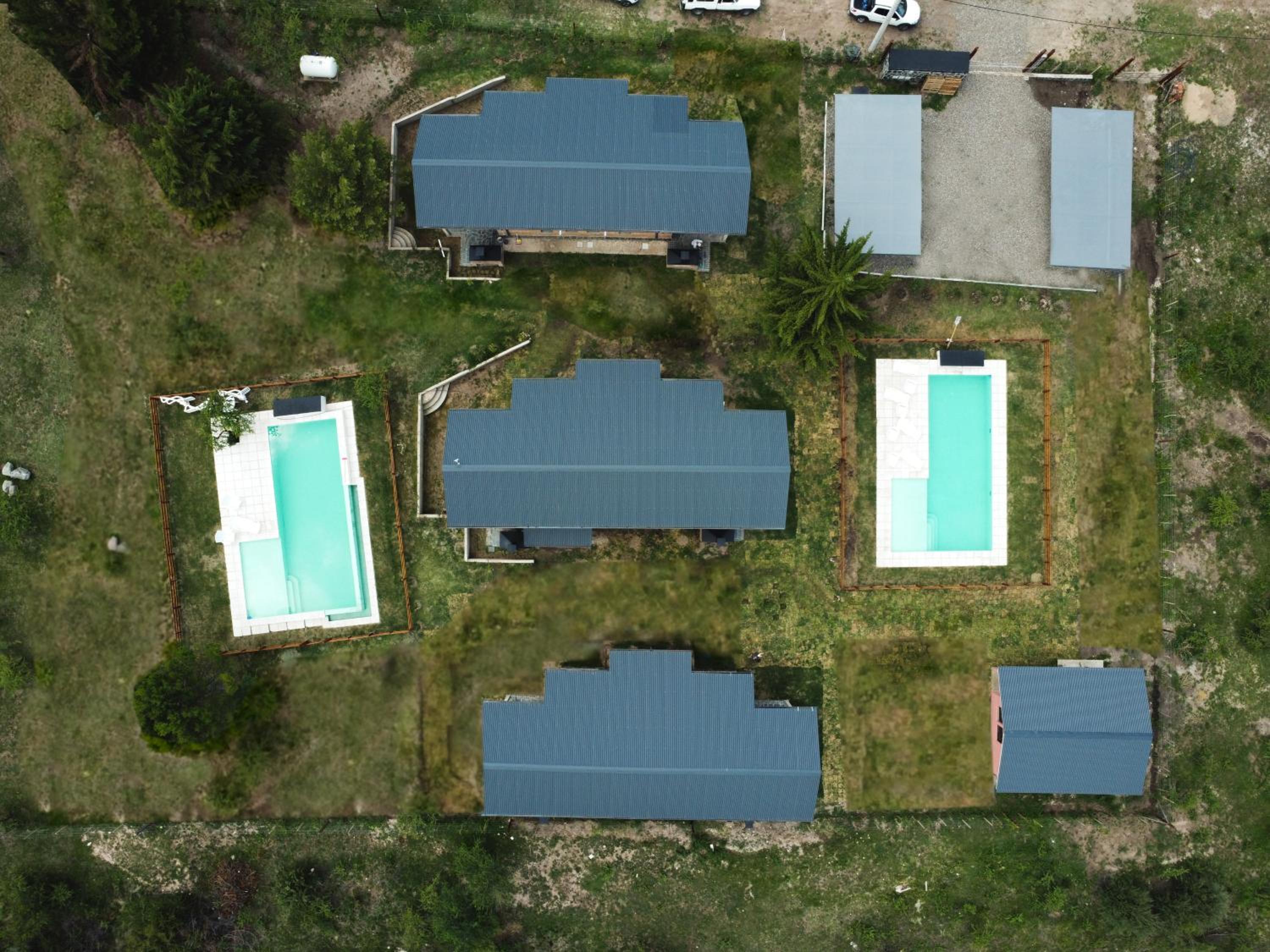 Pentagrama, casas de campo
