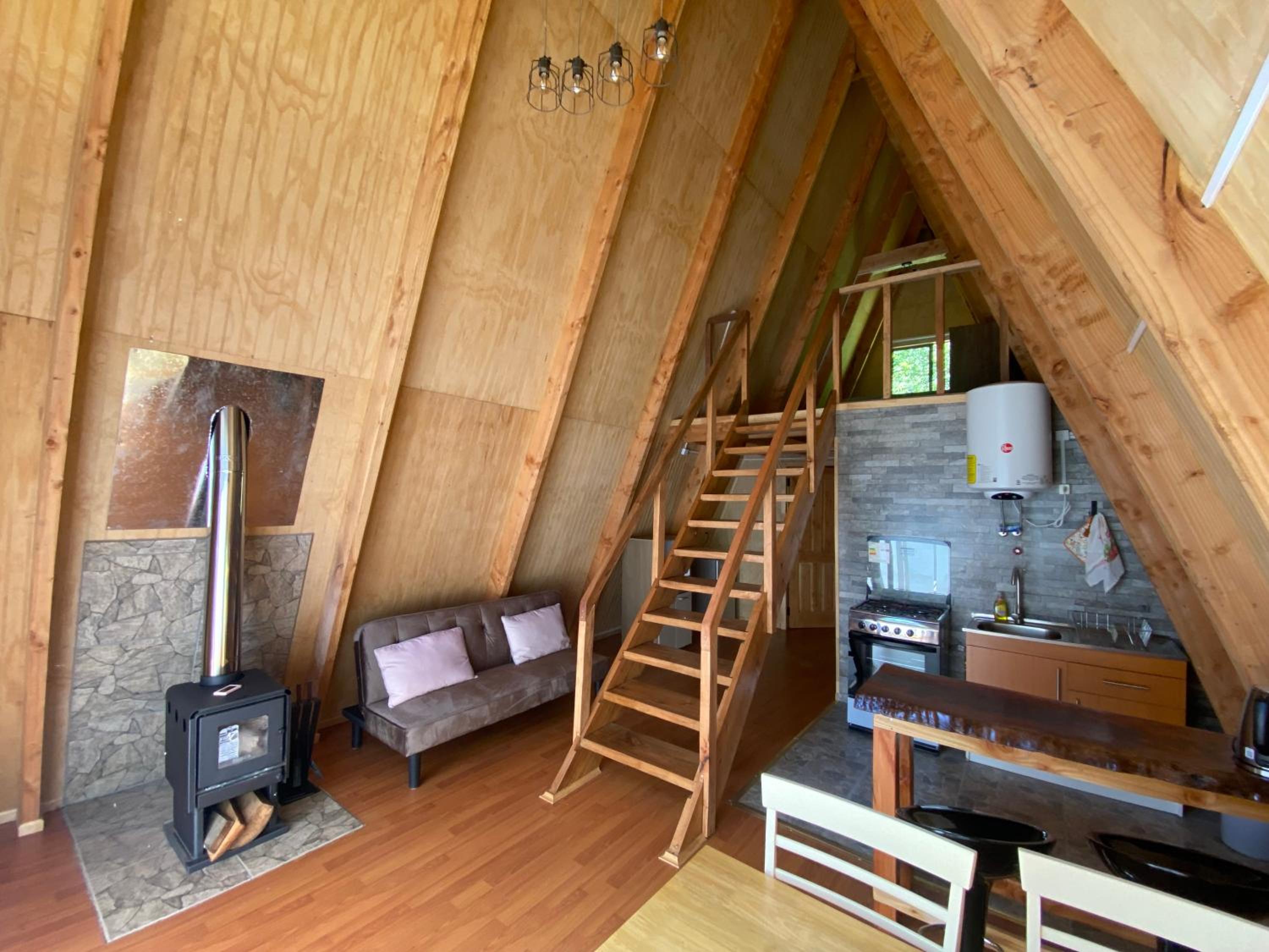 Araucaria Lodge Cabaña Alpina cerca del Parque Conguillío