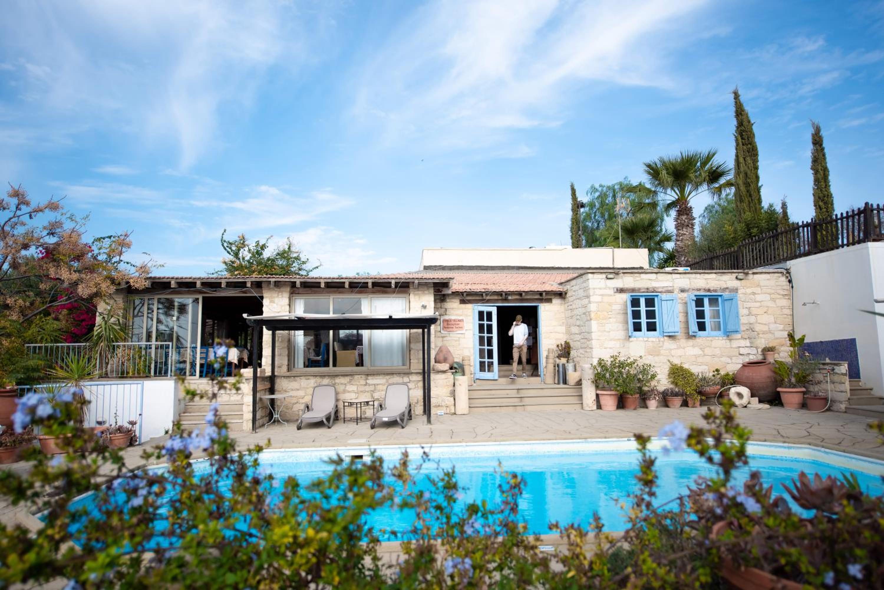 Cyprus Villages - Hotel & Restaurant - Central Location - Bed & Breakfast With Access To Pool And Stunning Views