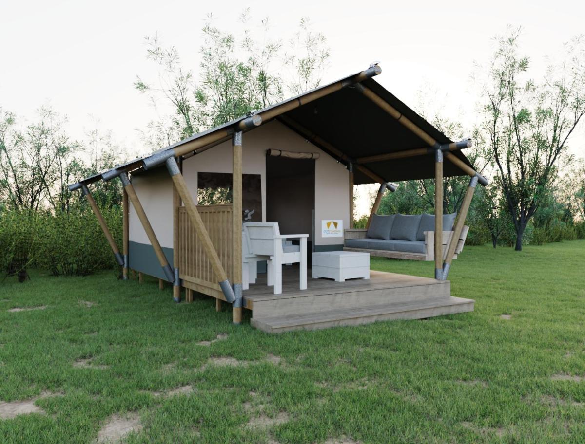 Camping Zee van Tijd Holwerd view 2