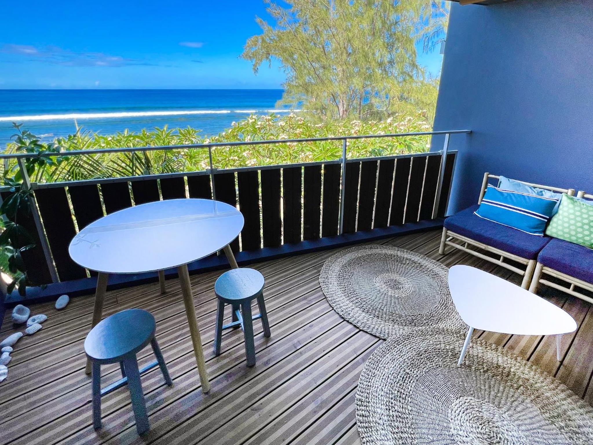 Le Pétrel Bleu - Appartement sur la plage des Tortues à Saint-Leu view 3