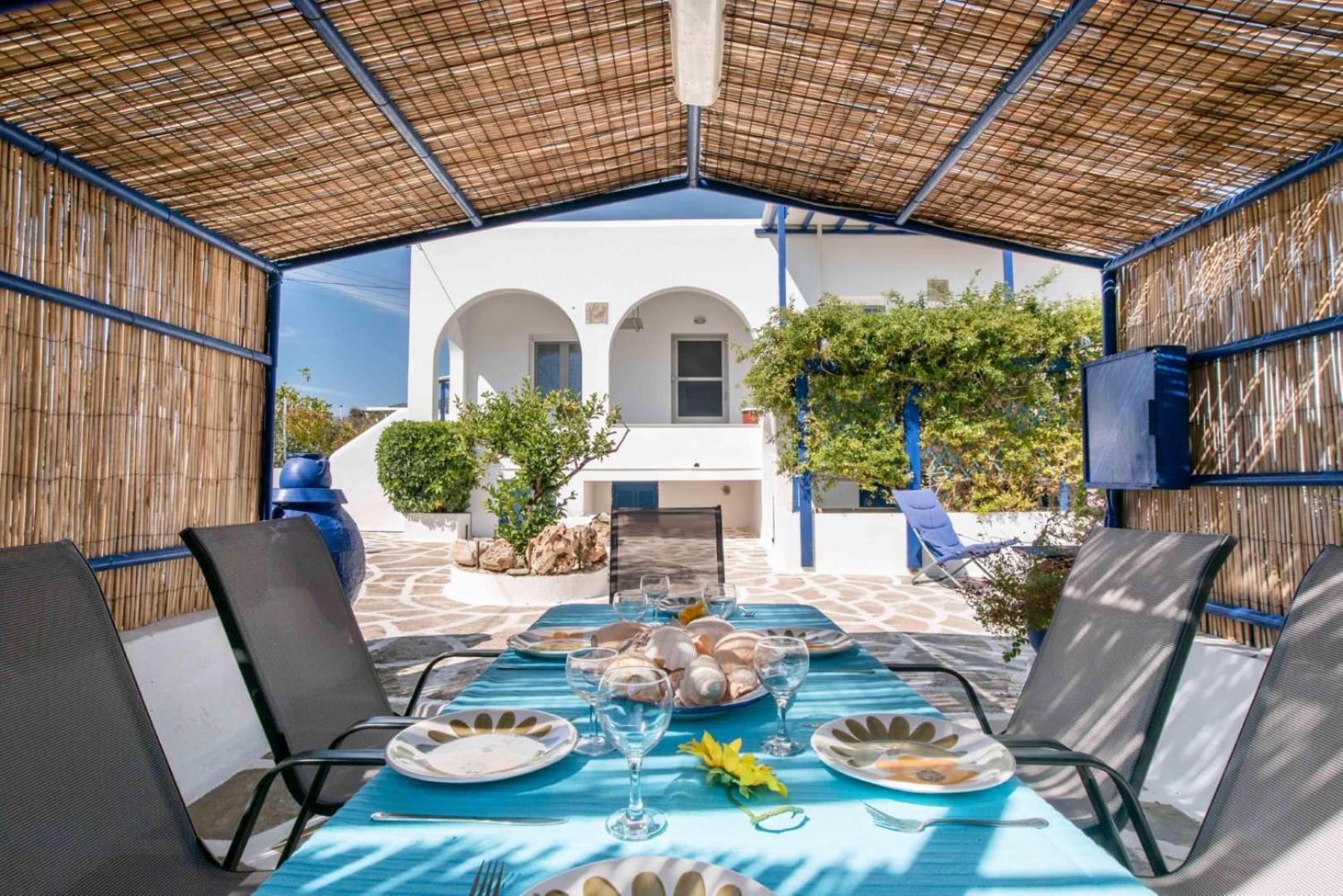 3bedroom Cycladic home Casa Klea in Drios Paros view 2