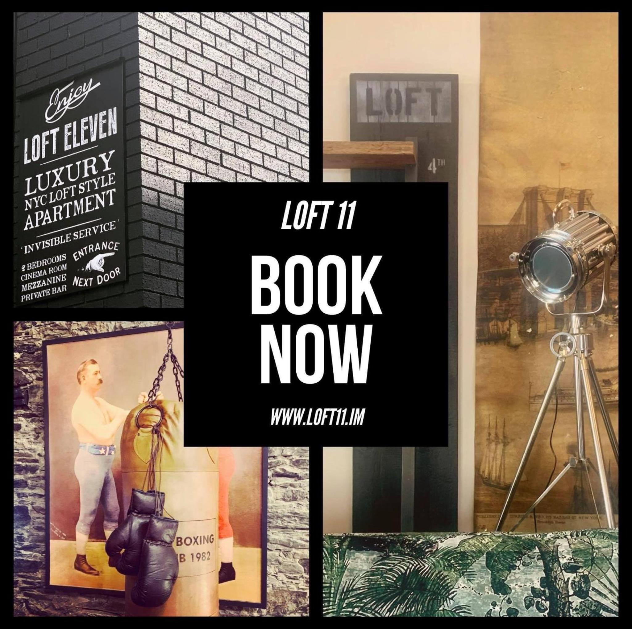 Loft 11 Stunning LUXURY NYC Loft Style Interior Designed 2BD Apartment EXCELLENT CITY CENTRE LOCATION Mezzanine Cinema Room Designer Furniture AMAZING SPAC