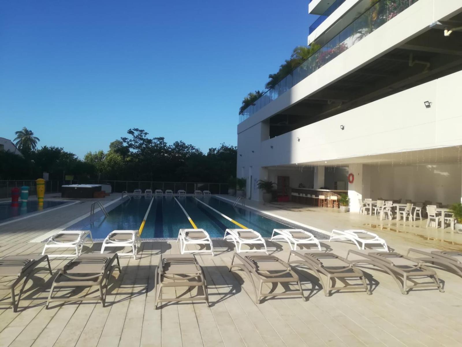 Apartamento Cautivador SAMARIA CLUB DE PLAYA con Salida Directa Al Mar y Sus Hermosas Playas de Pozos Colorados Santa Marta
