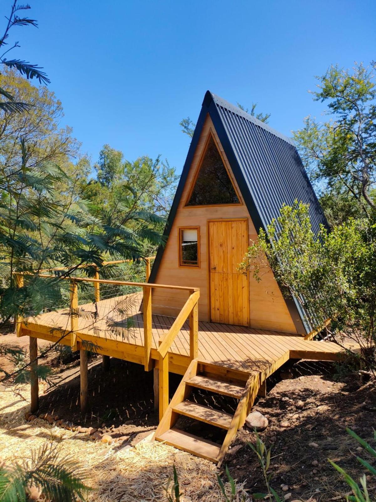 Gaia A-frame cabin view 5