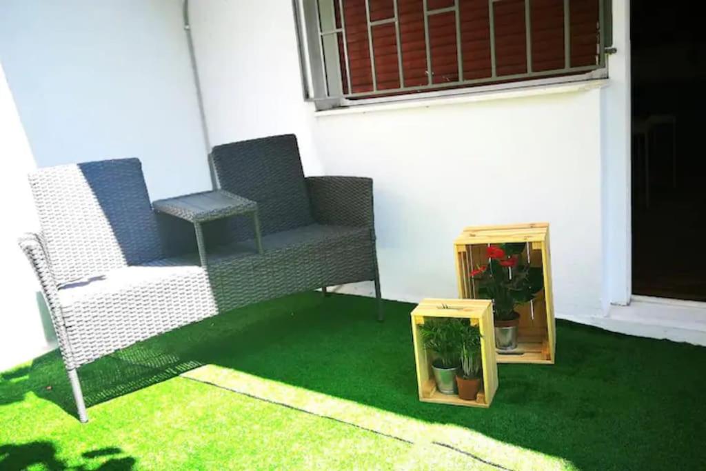 Apartment with private patio