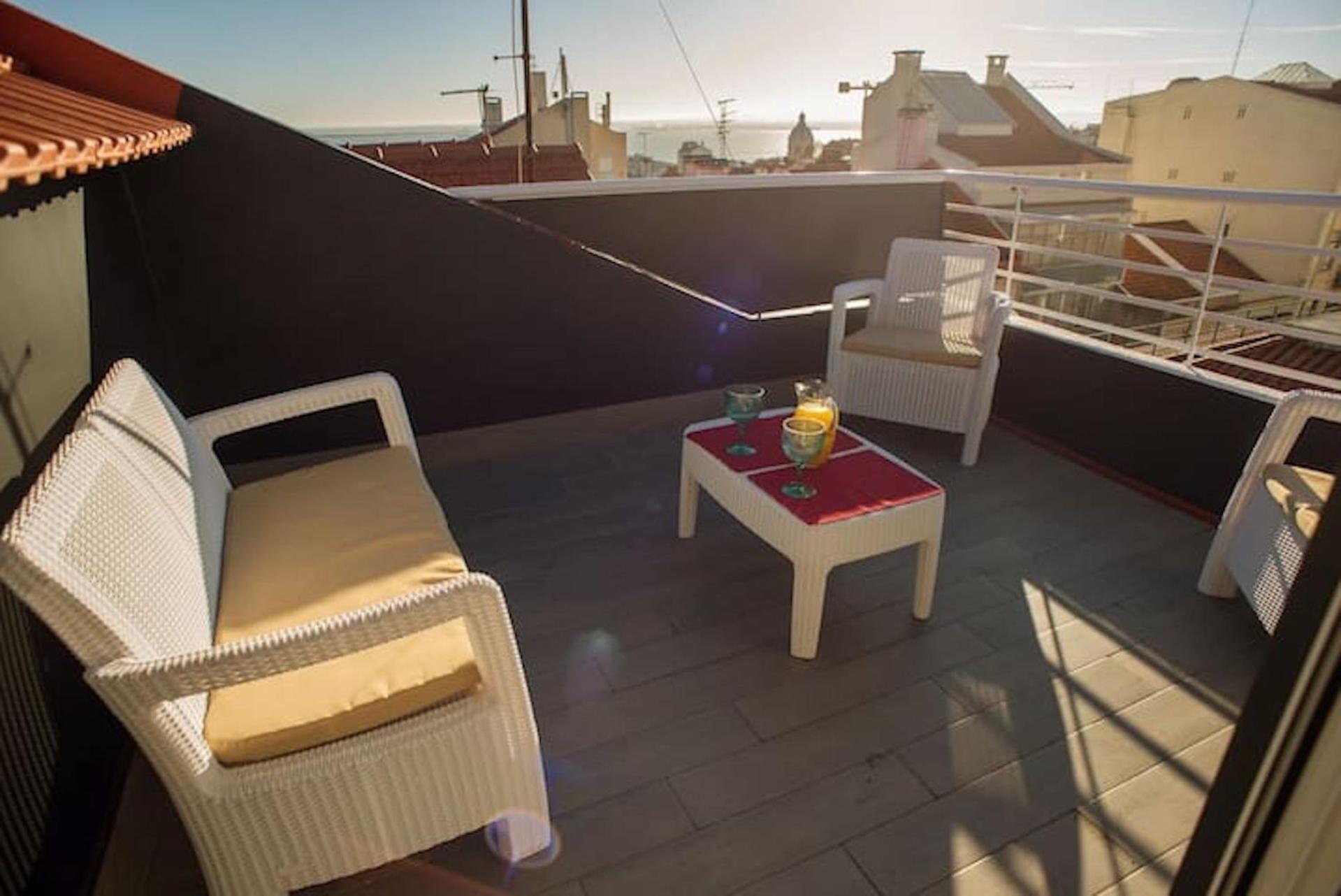 Rooftop Terrace-Sao Gens Apartments view 2