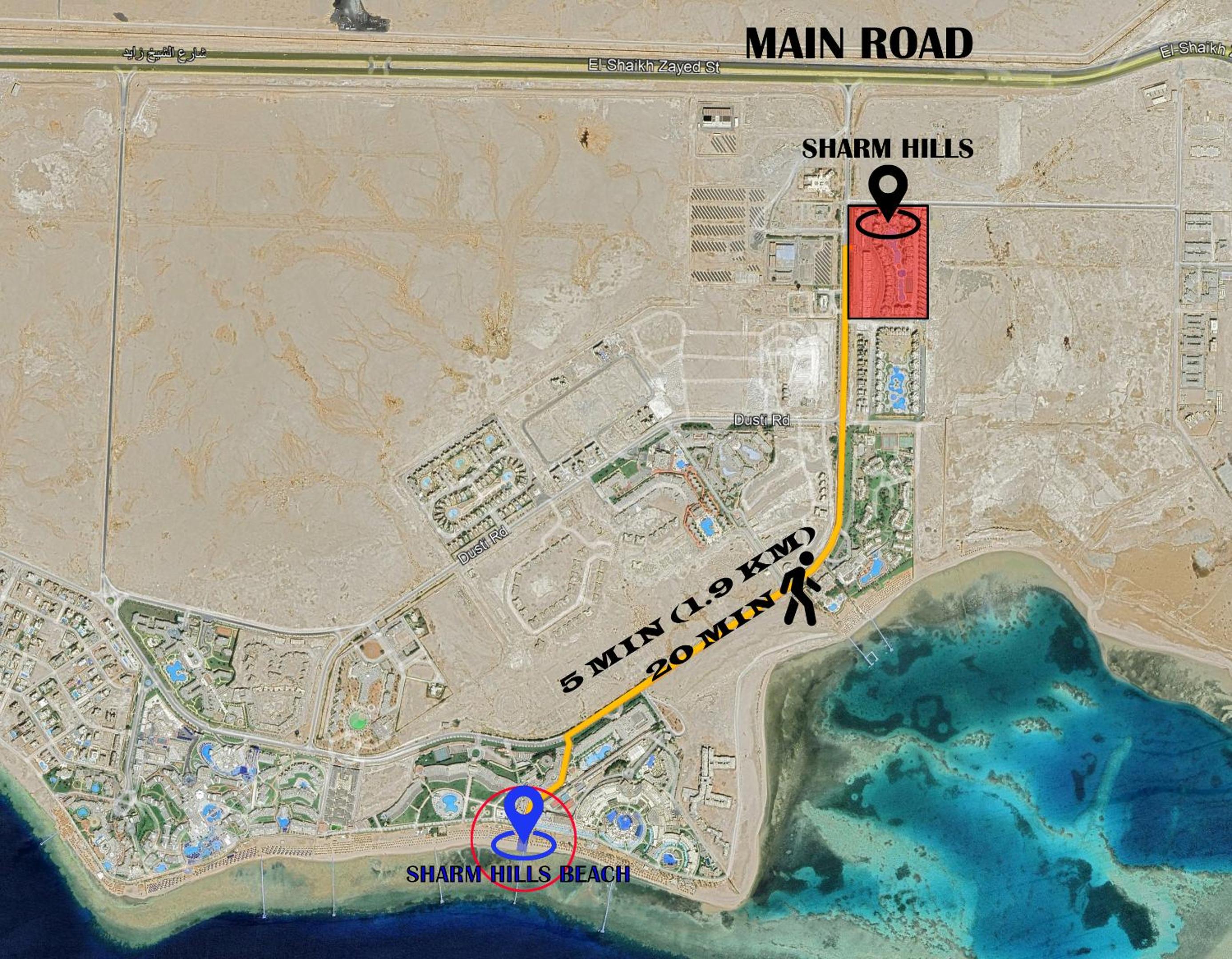 Sharm Hills luxury 2 bedroom apartment
