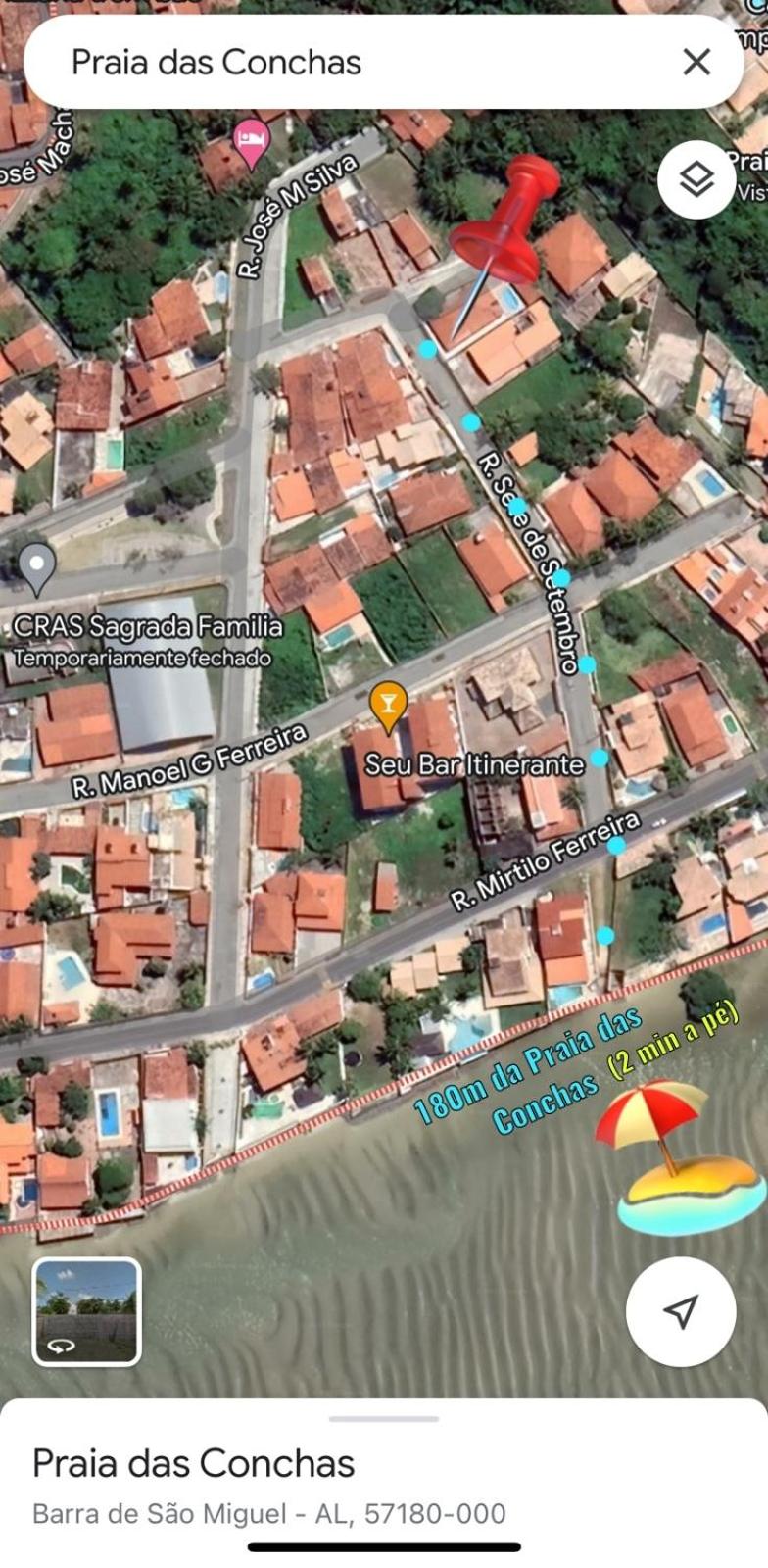 Casa de Praia na Barra de São Miguel - AL