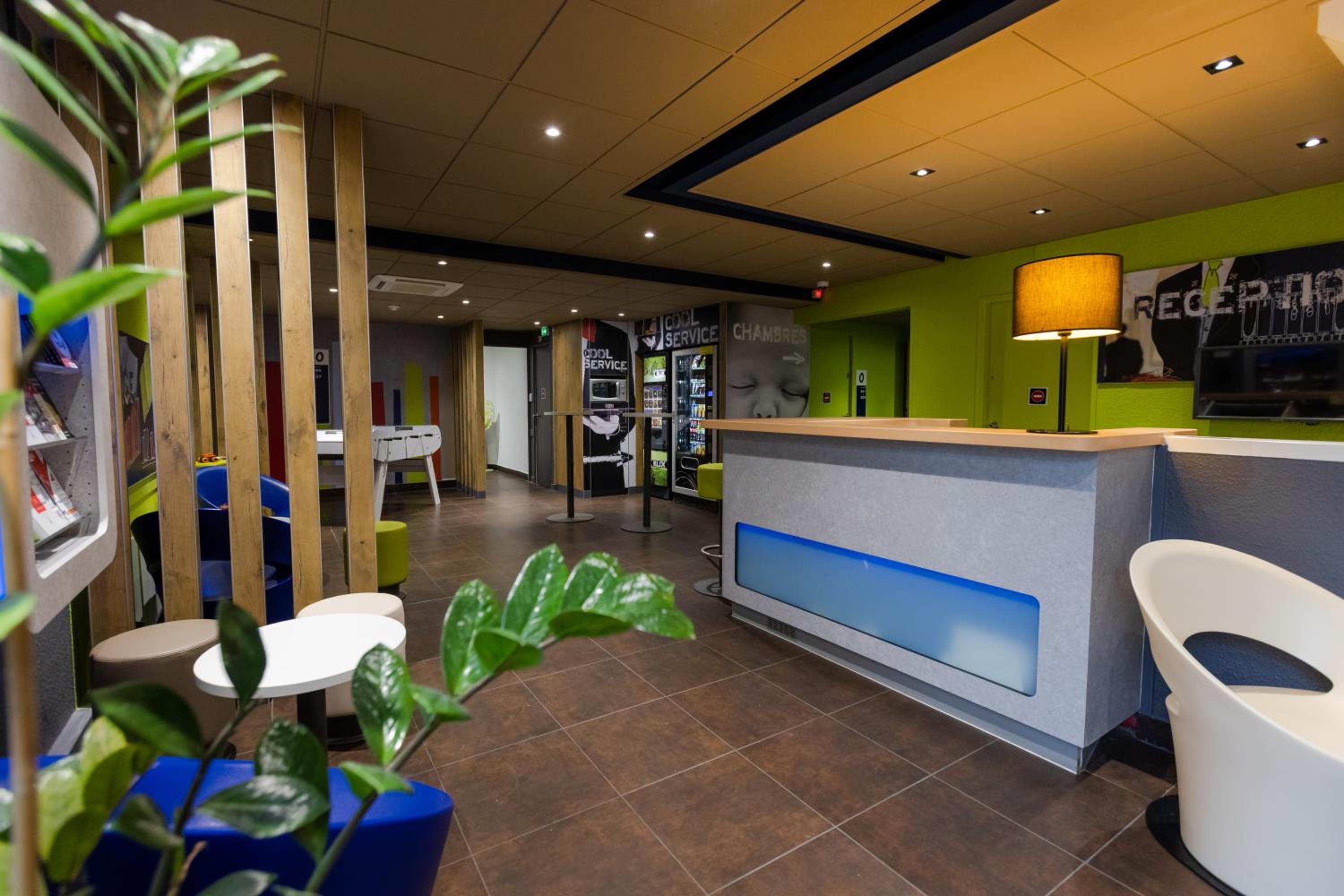 hotel reception