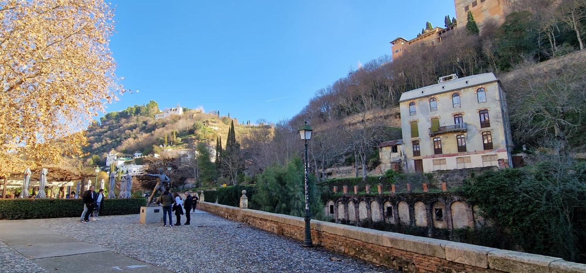 PATRIMONIO ARABE VISTA A LA ALHAMBRA