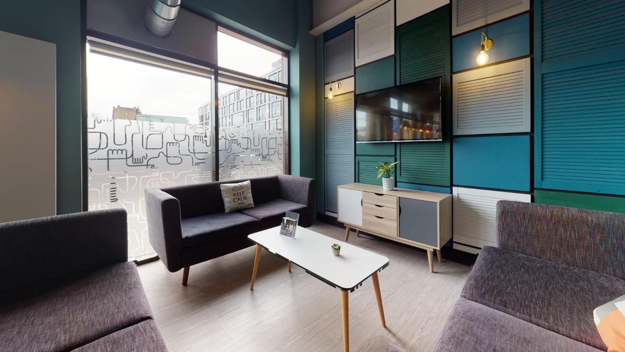 Studios and Ensuite Bedrooms with Shared Kitchen at Fountainbridge in Edinburgh