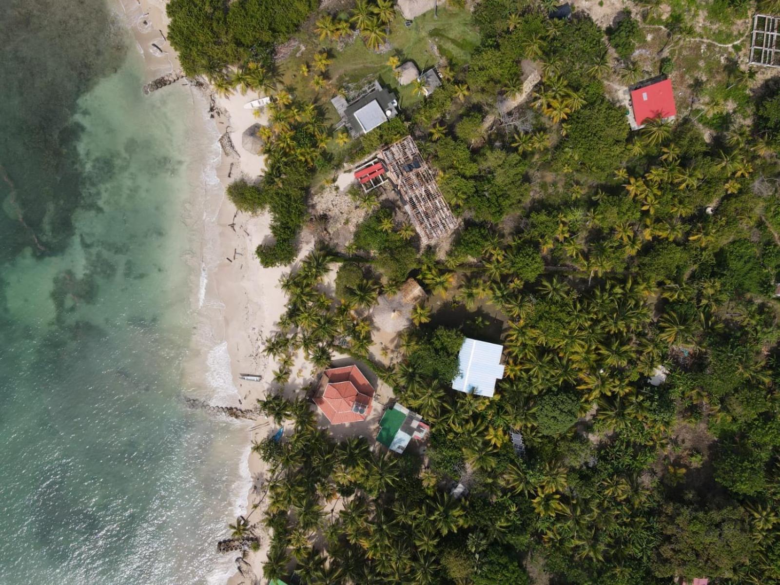 Cabaña sostenible Isla Fuerte
