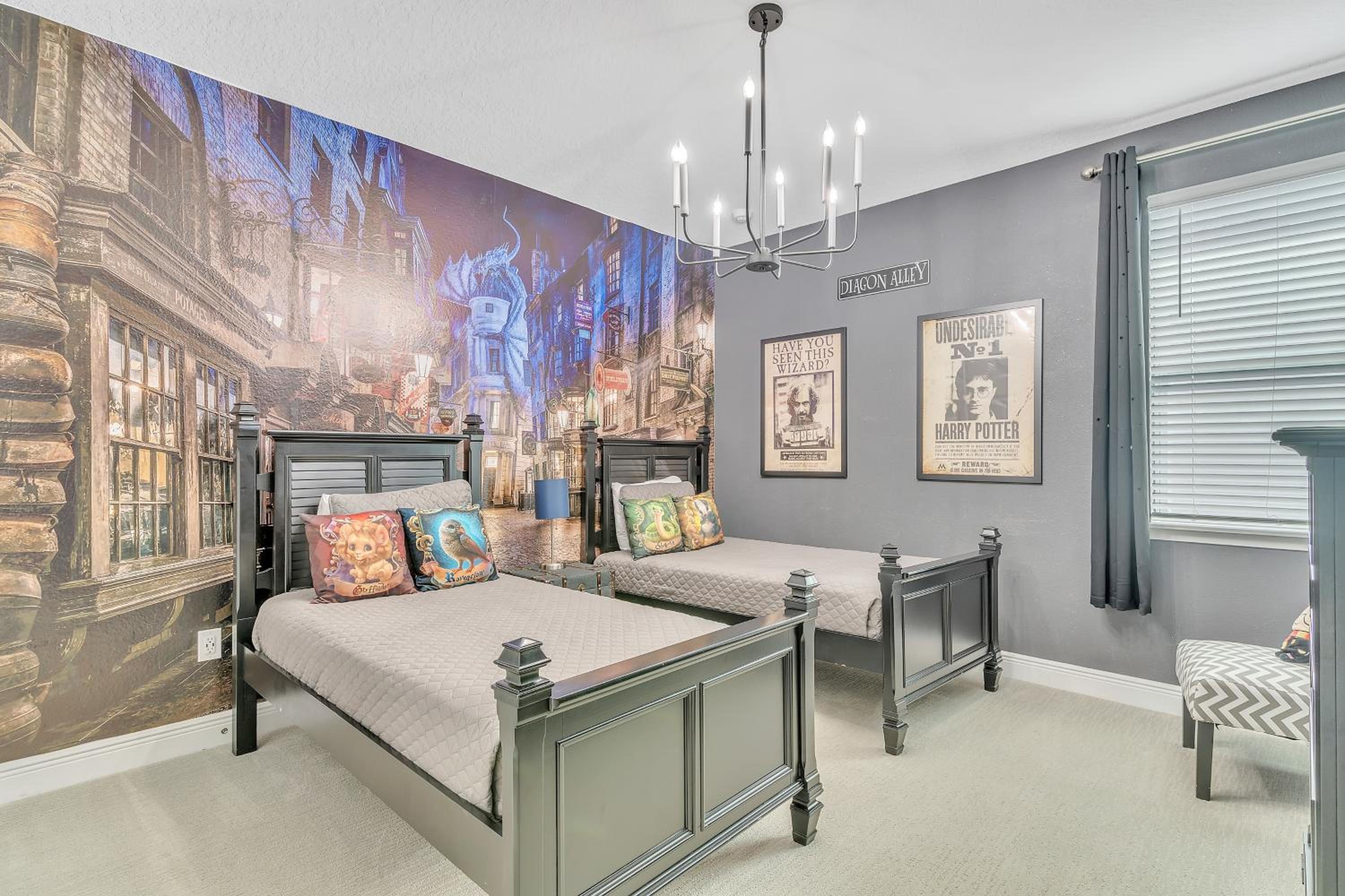 Stunning 11 Bedroom Themed House with Huge Pool Near Disney