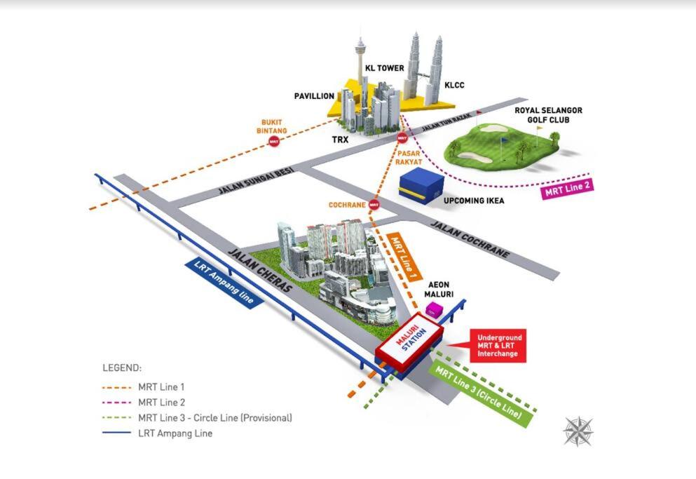 INS Style 5PAX 2R2B Sunway Velocity Linked