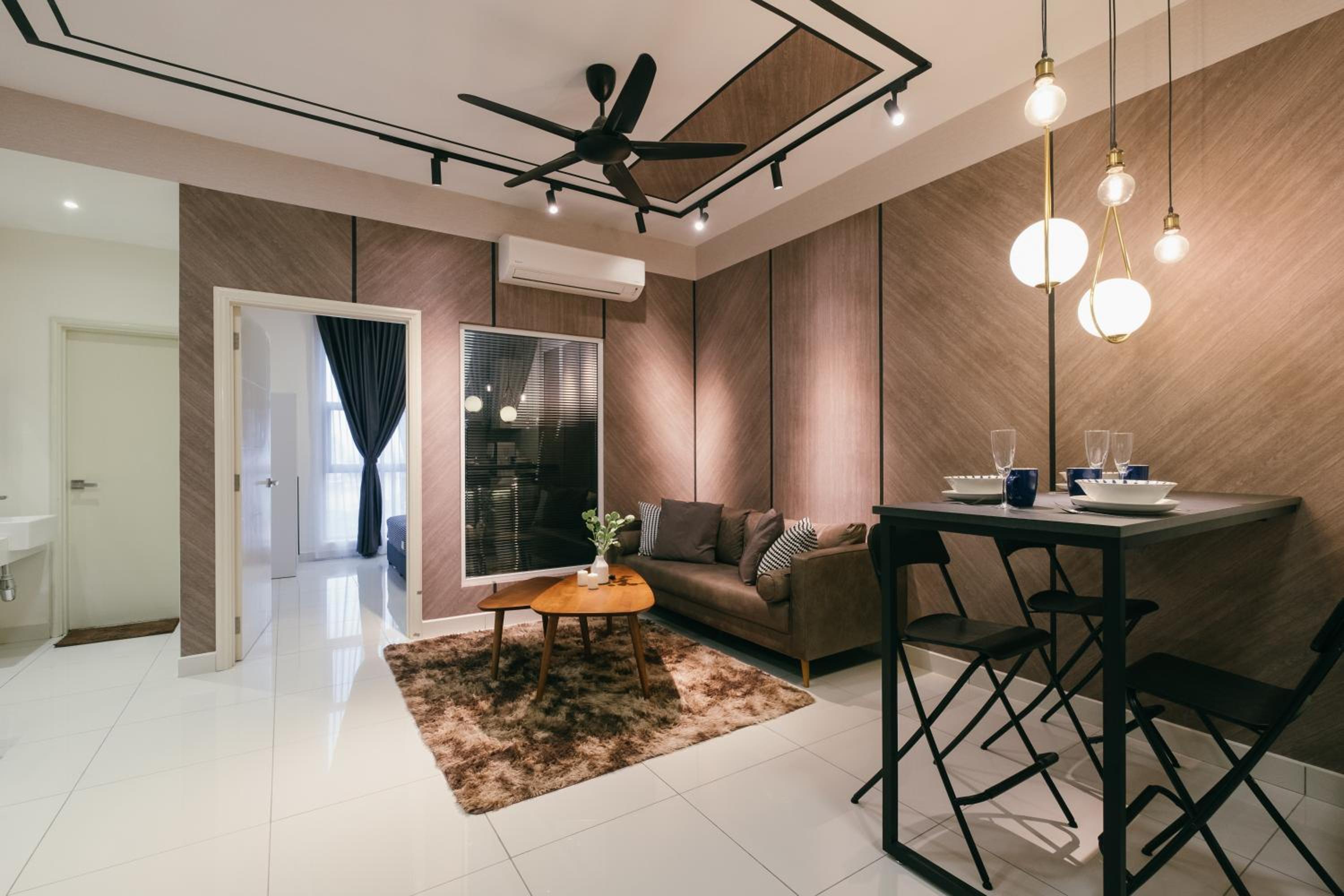 Arte Mont Kiara 3pax Jacuzzi Pool Gym near MITEC Matrade