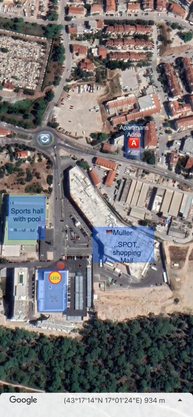 Apartman Adria with underground parking