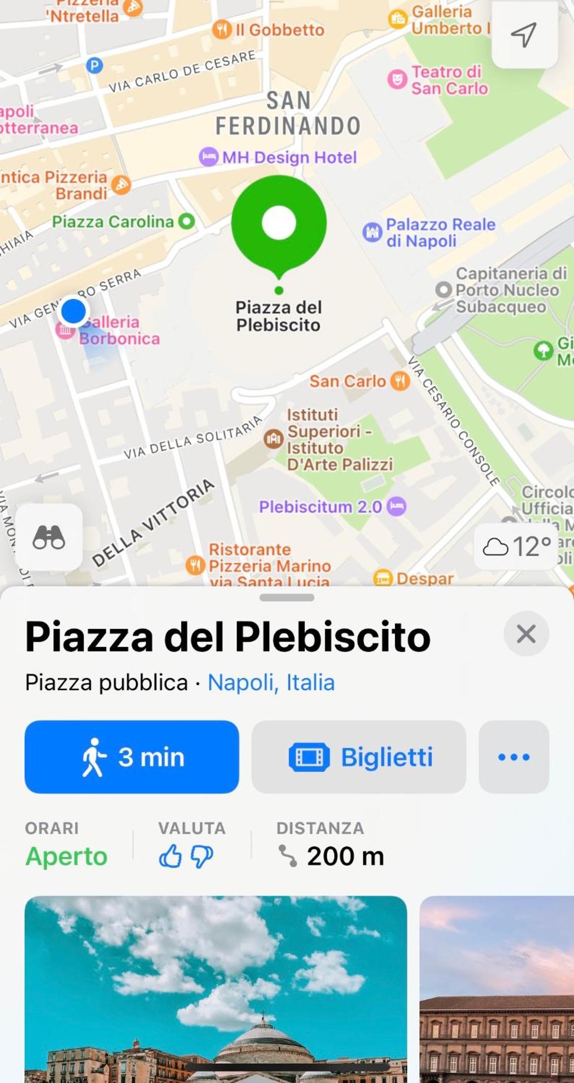 Casetta Piazza Plebiscito