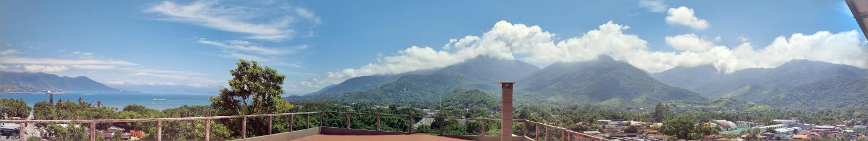 Suite completa Ilhabela - com varanda e vista panorâmica