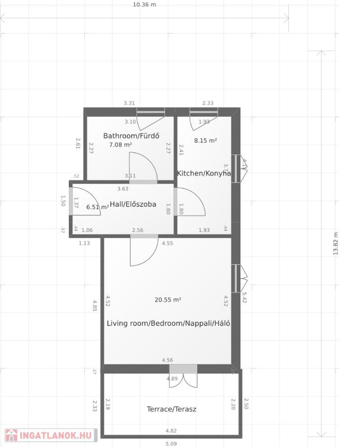 Bellevue Apartment with AC & heating & terrace view 5