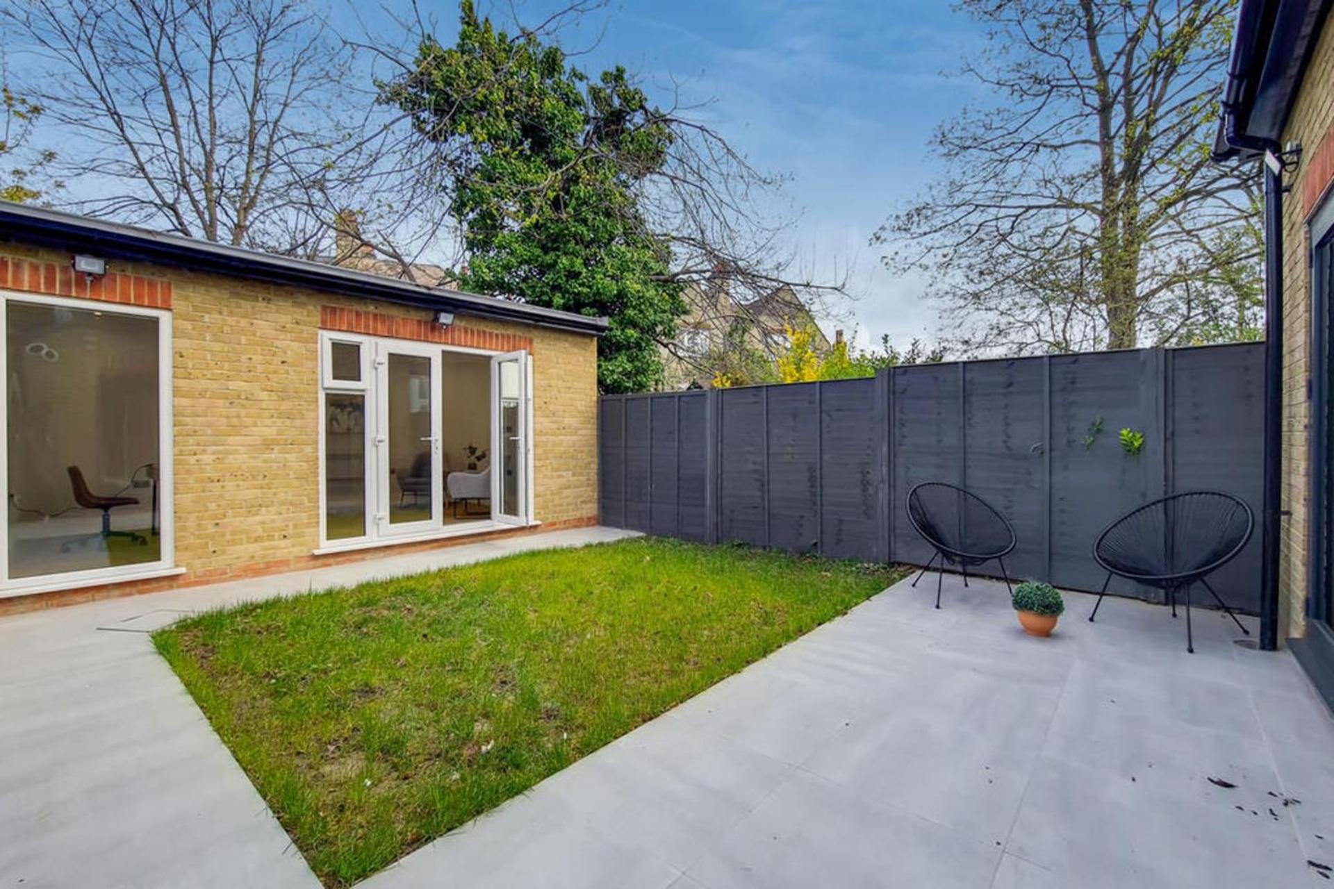 outdoor bbq area