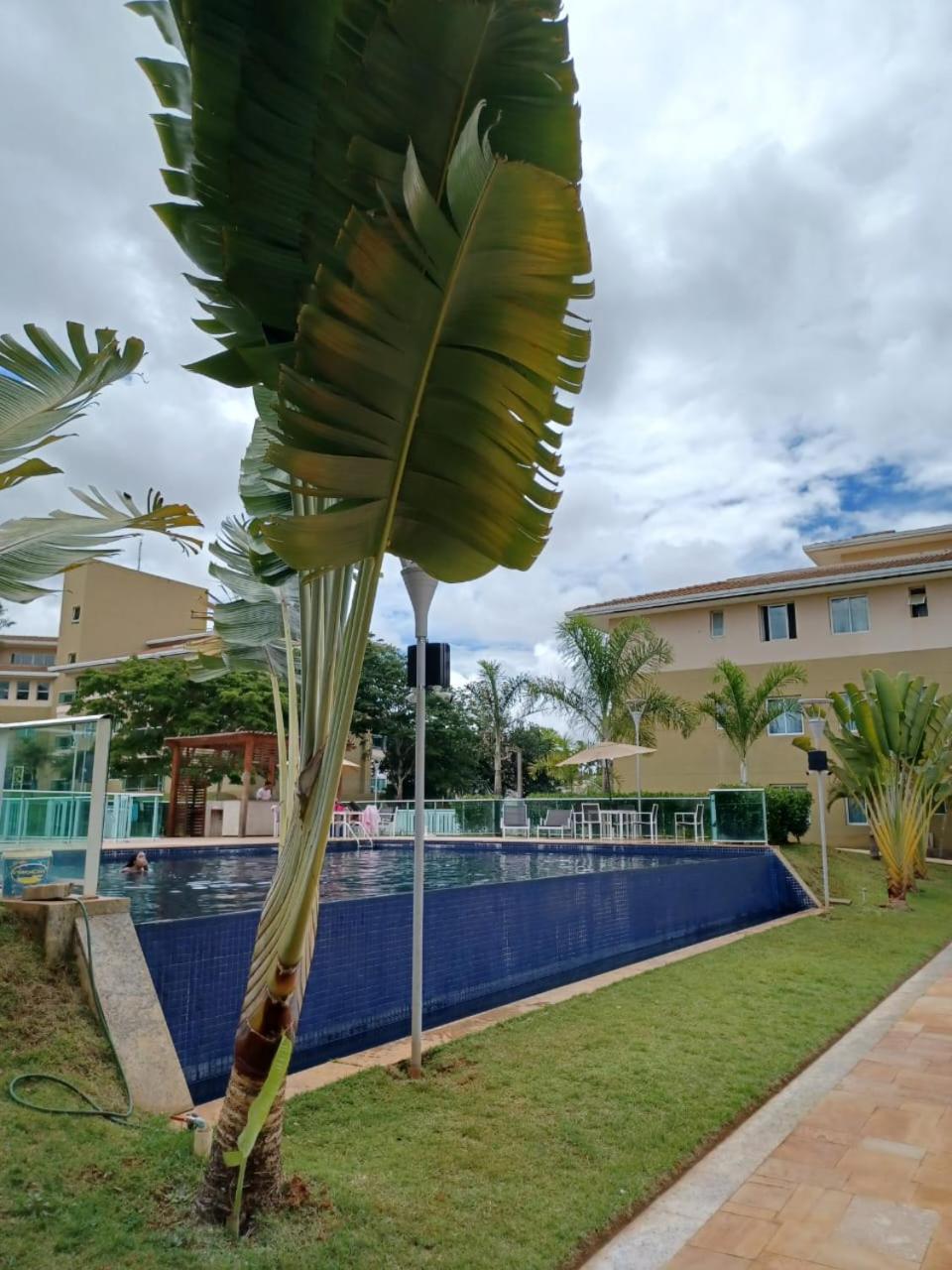 Lindo Flat em resort silencioso e aconchegante