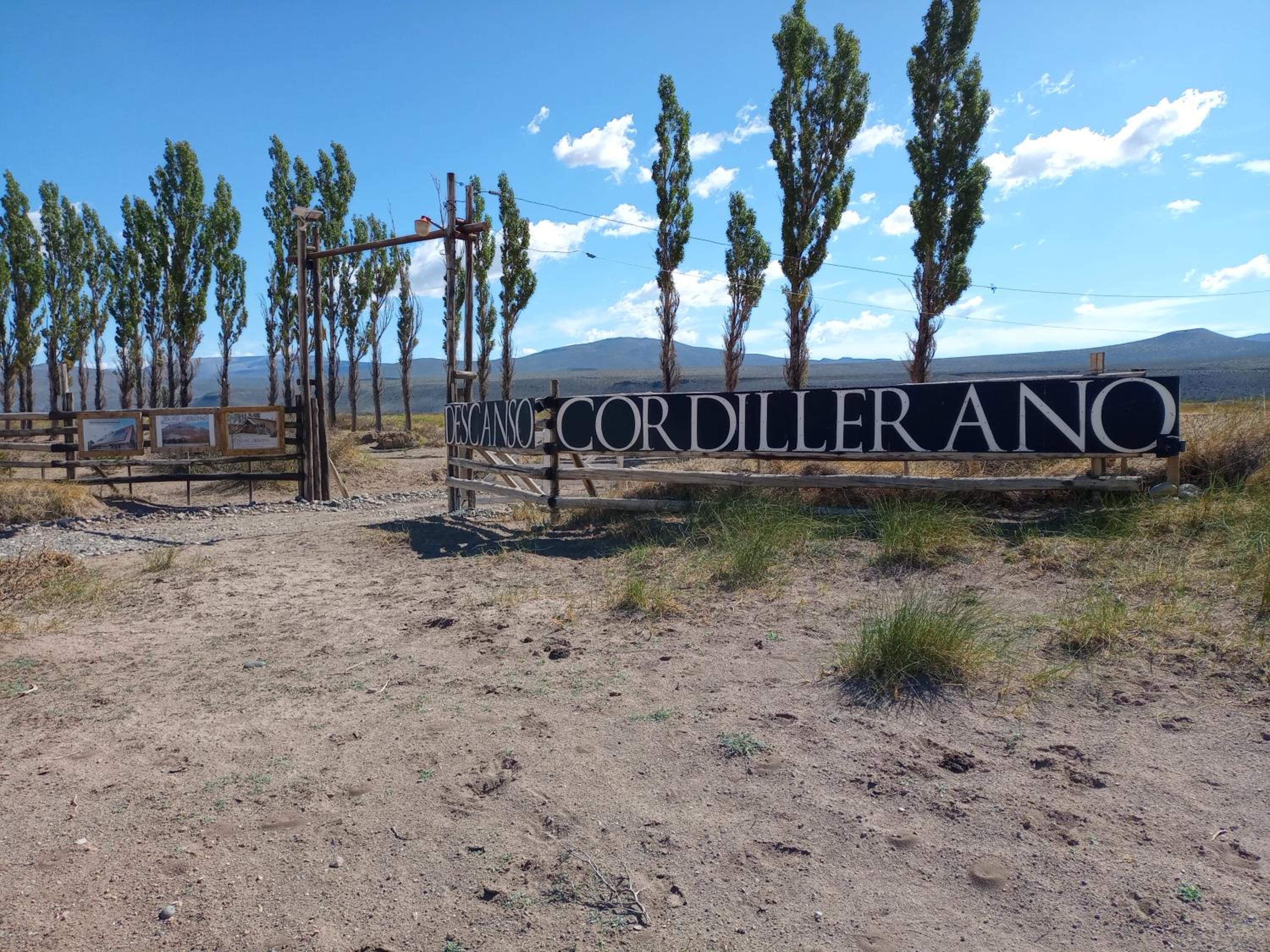Descanso cordillerano llano blanco