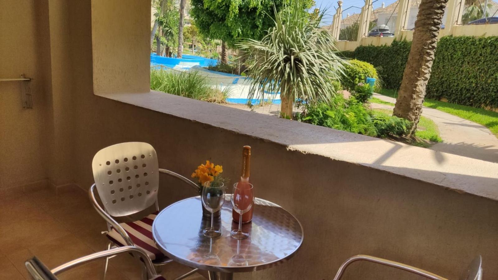 "VIVE BENAL BEACH" estudio 3124 con parque acuático, primera linea de playa view 5