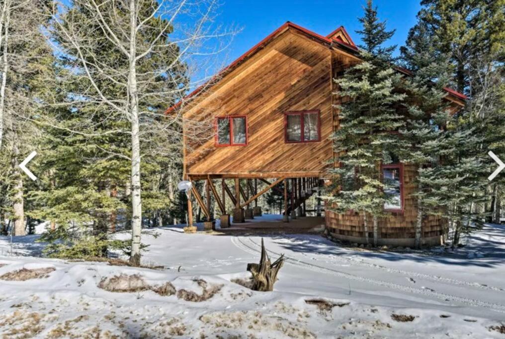 Raven’s Nest Cabin with Glowing Bocce Ball Court view 5