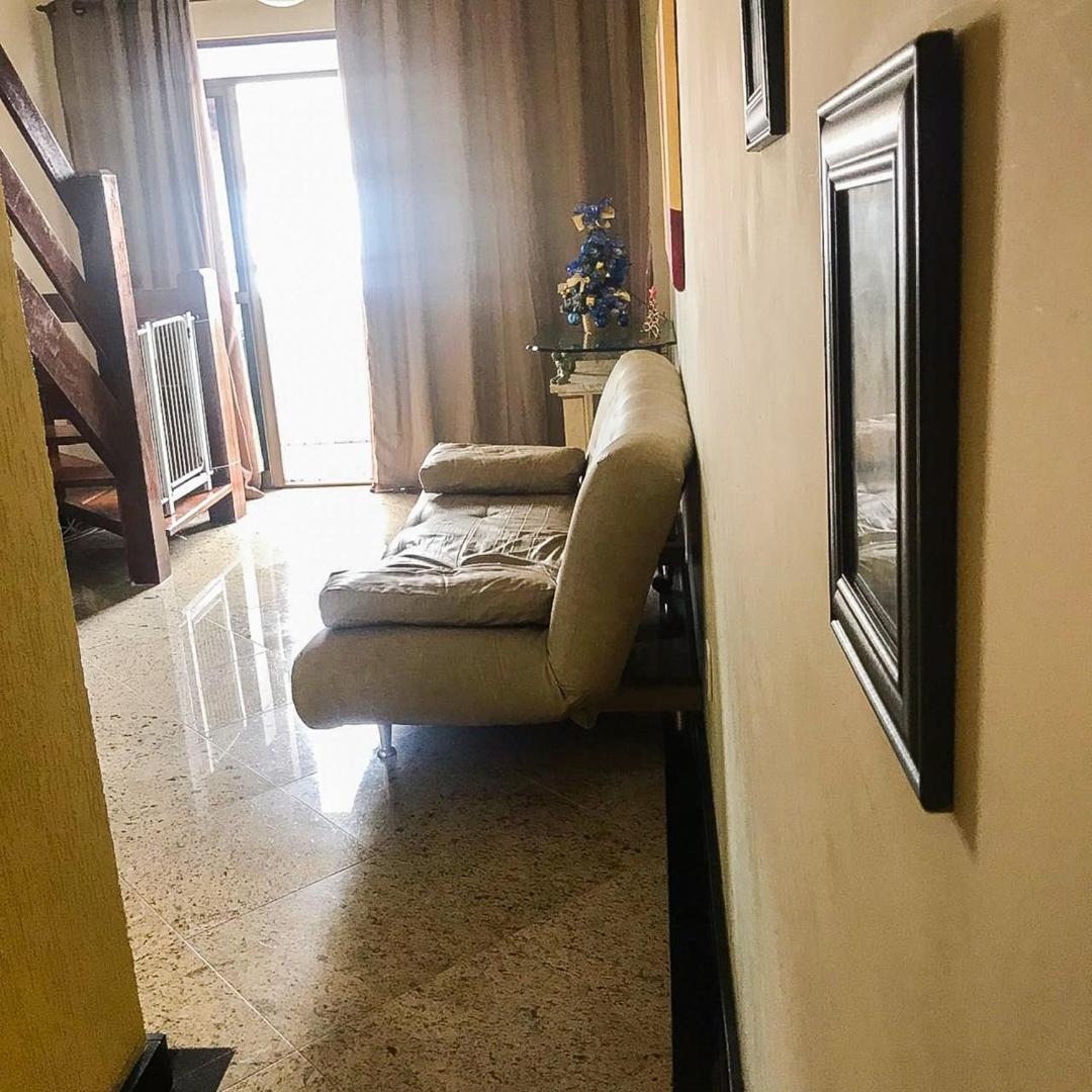 Cobertura Pé na Areia Vista Mar Churrasqueira 12 Pessoas