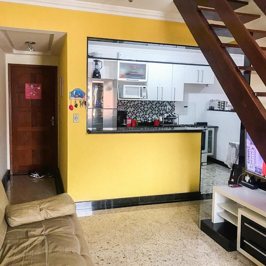 Cobertura Pé na Areia Vista Mar Churrasqueira 12 Pessoas