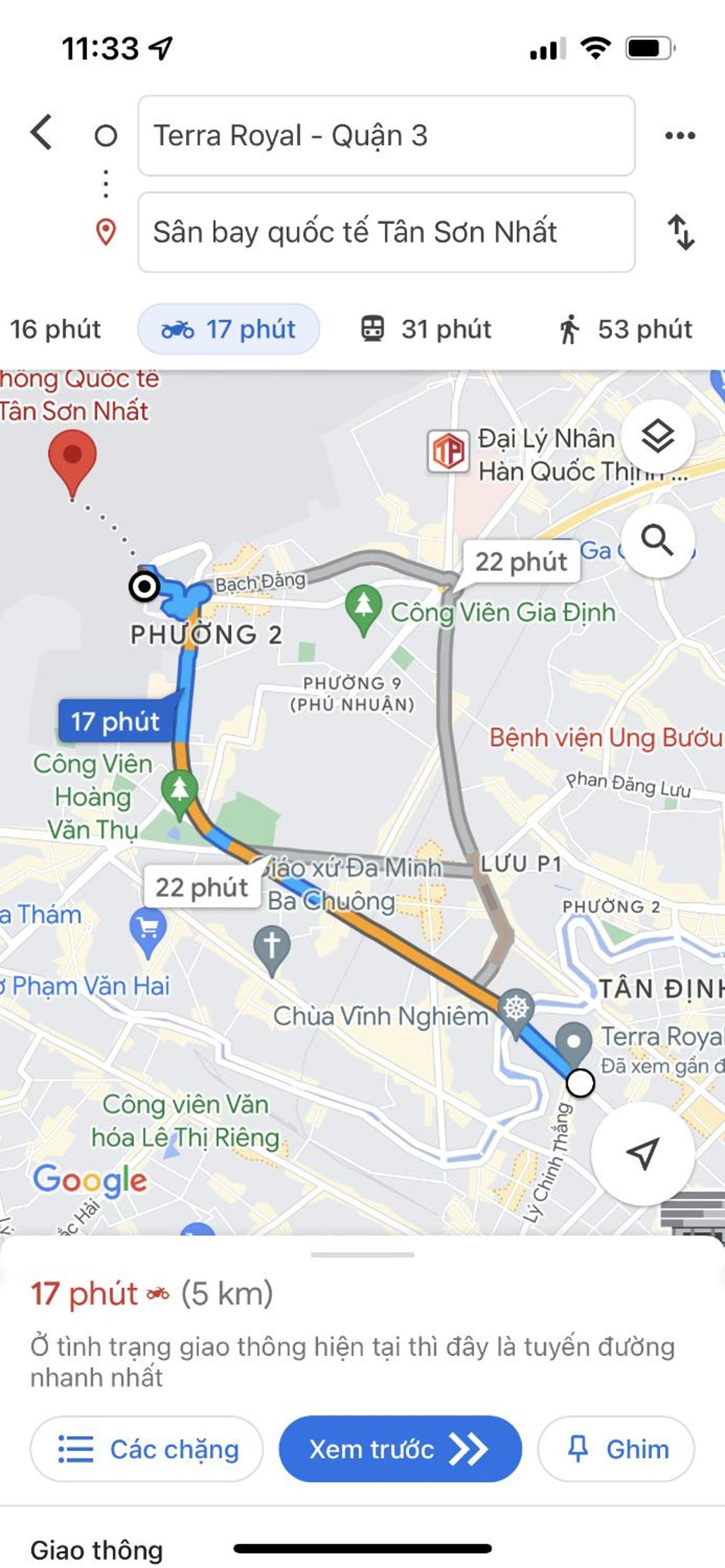 Căn hộ trung tâm quận 3 Terra royal