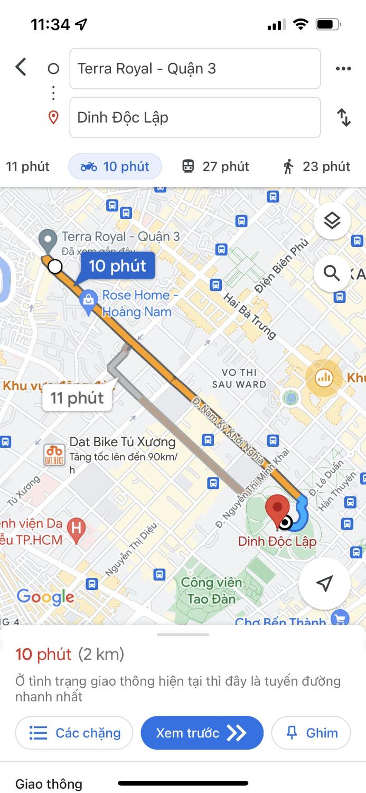 Căn hộ trung tâm quận 3 Terra royal