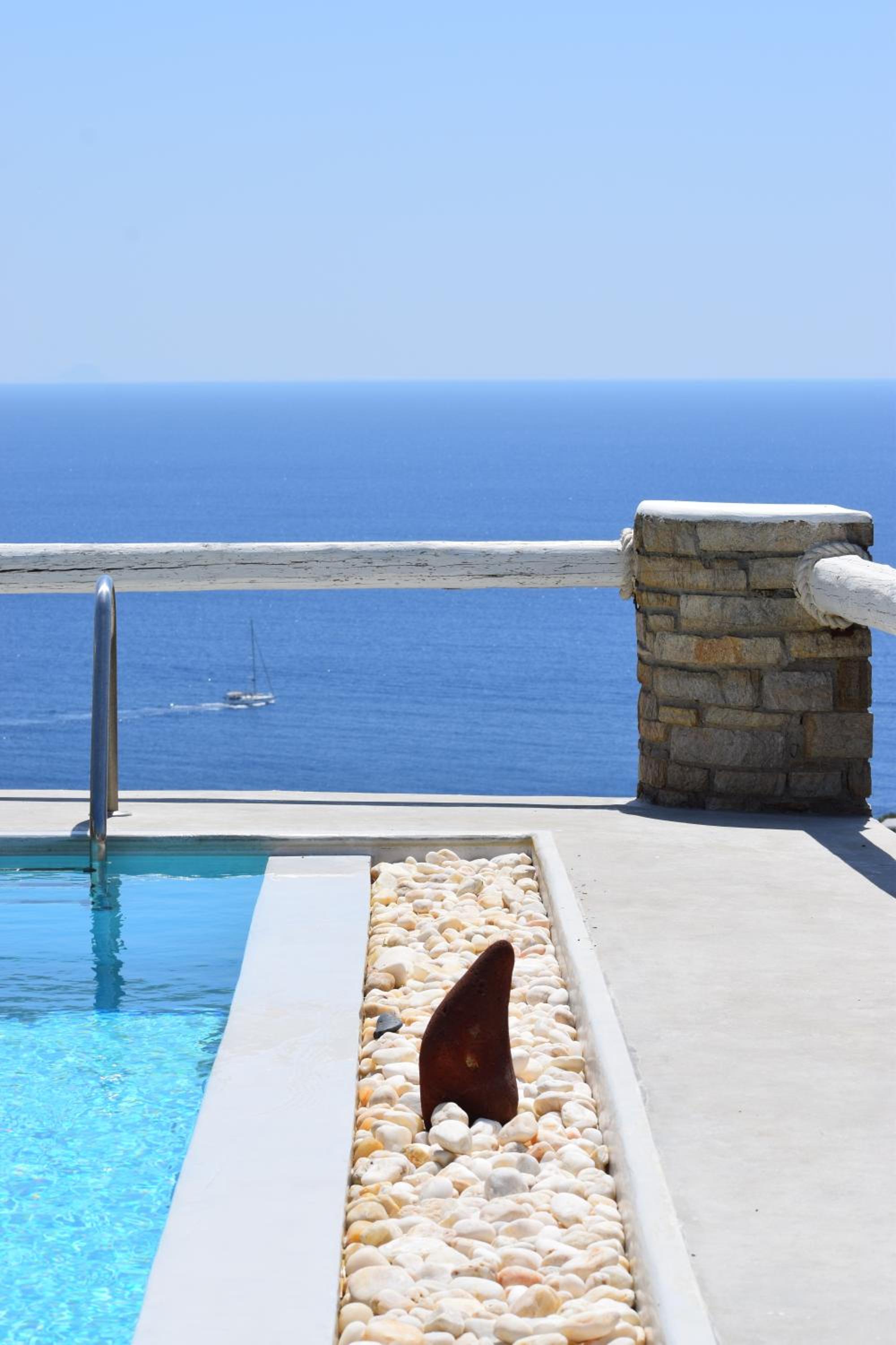 Villa Giulia, Seaview Villa near Chora view 5
