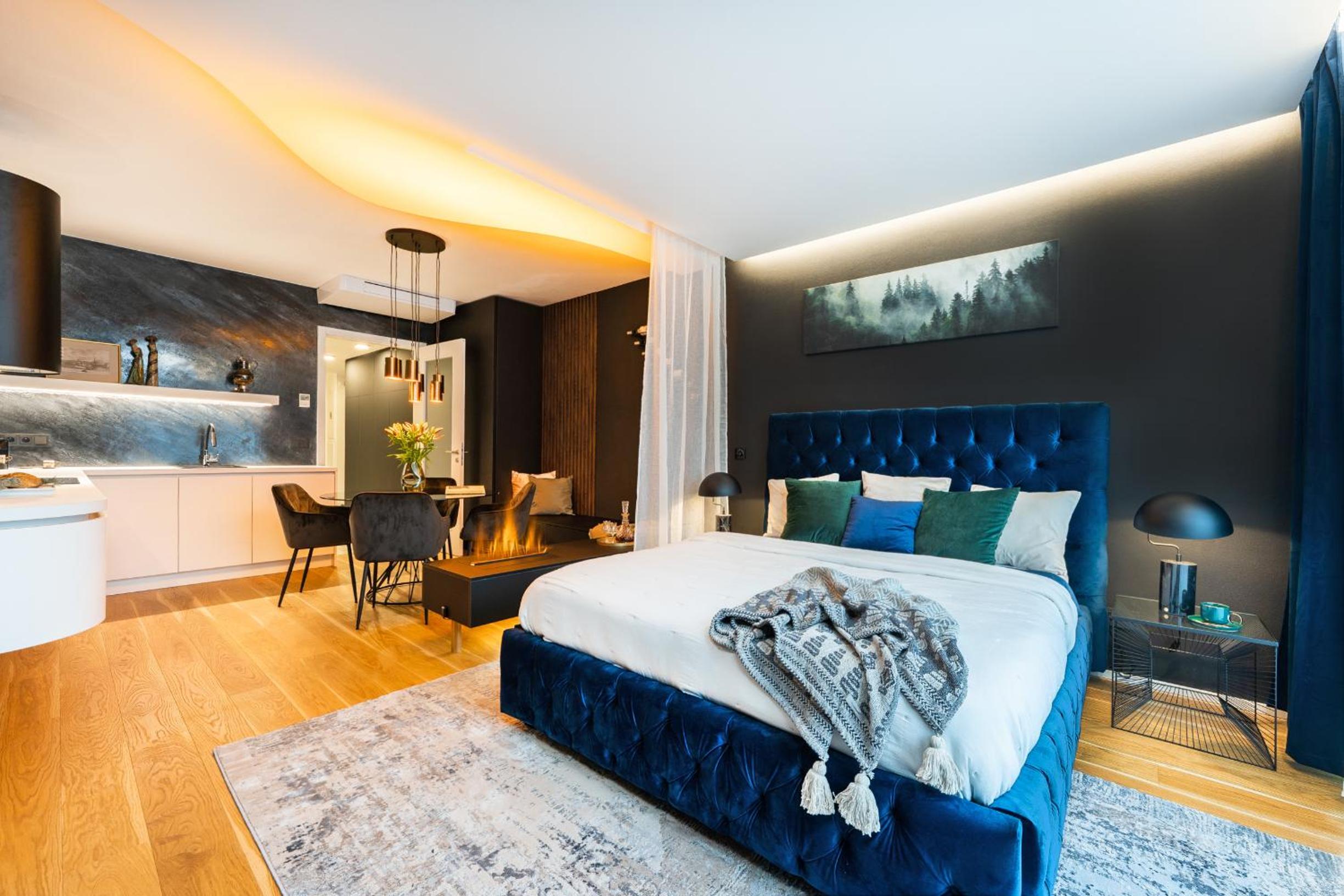 MOLI Apartmán s privátní saunou - MOLO Lipno Resort