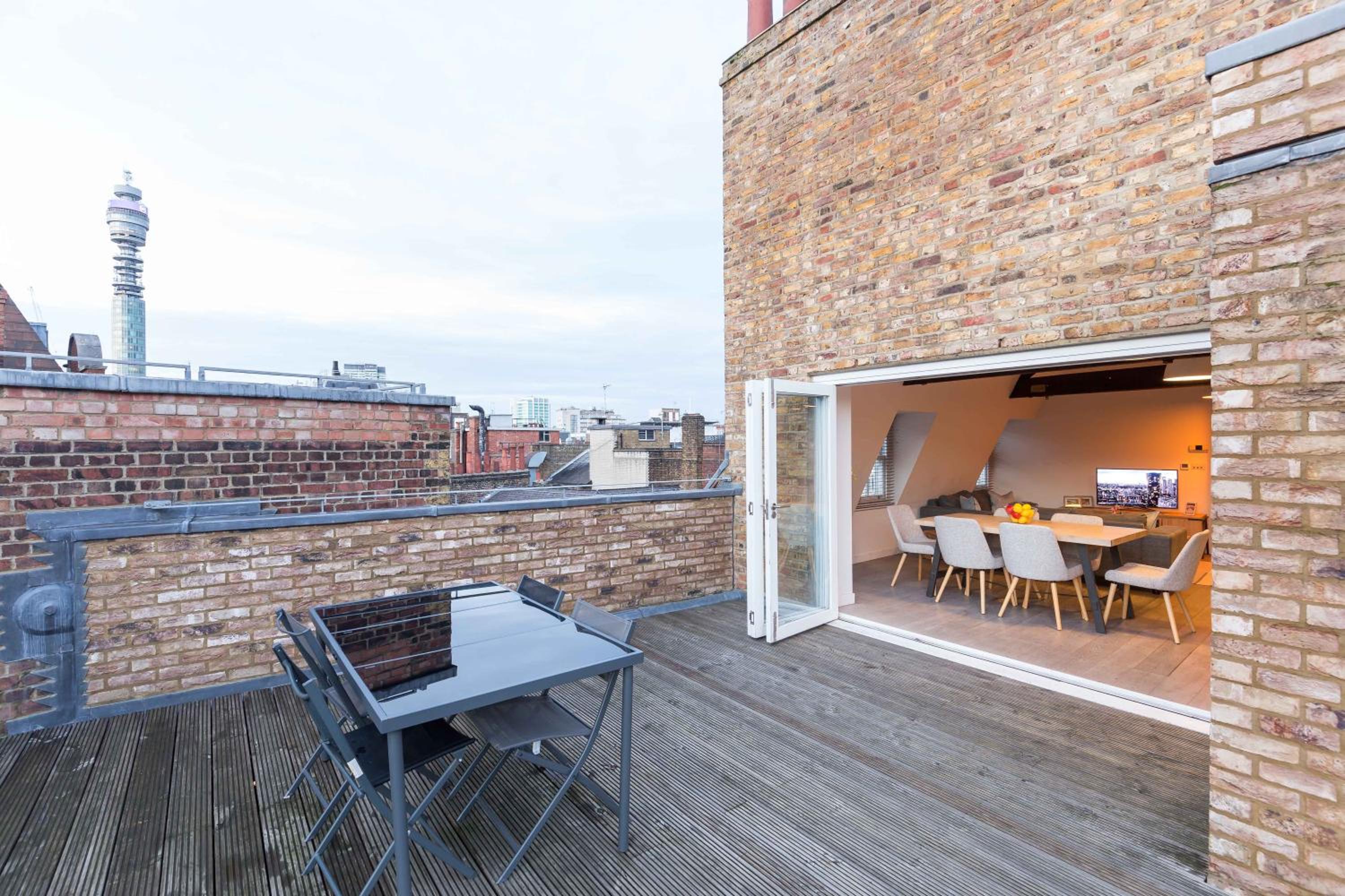 outdoor bbq area