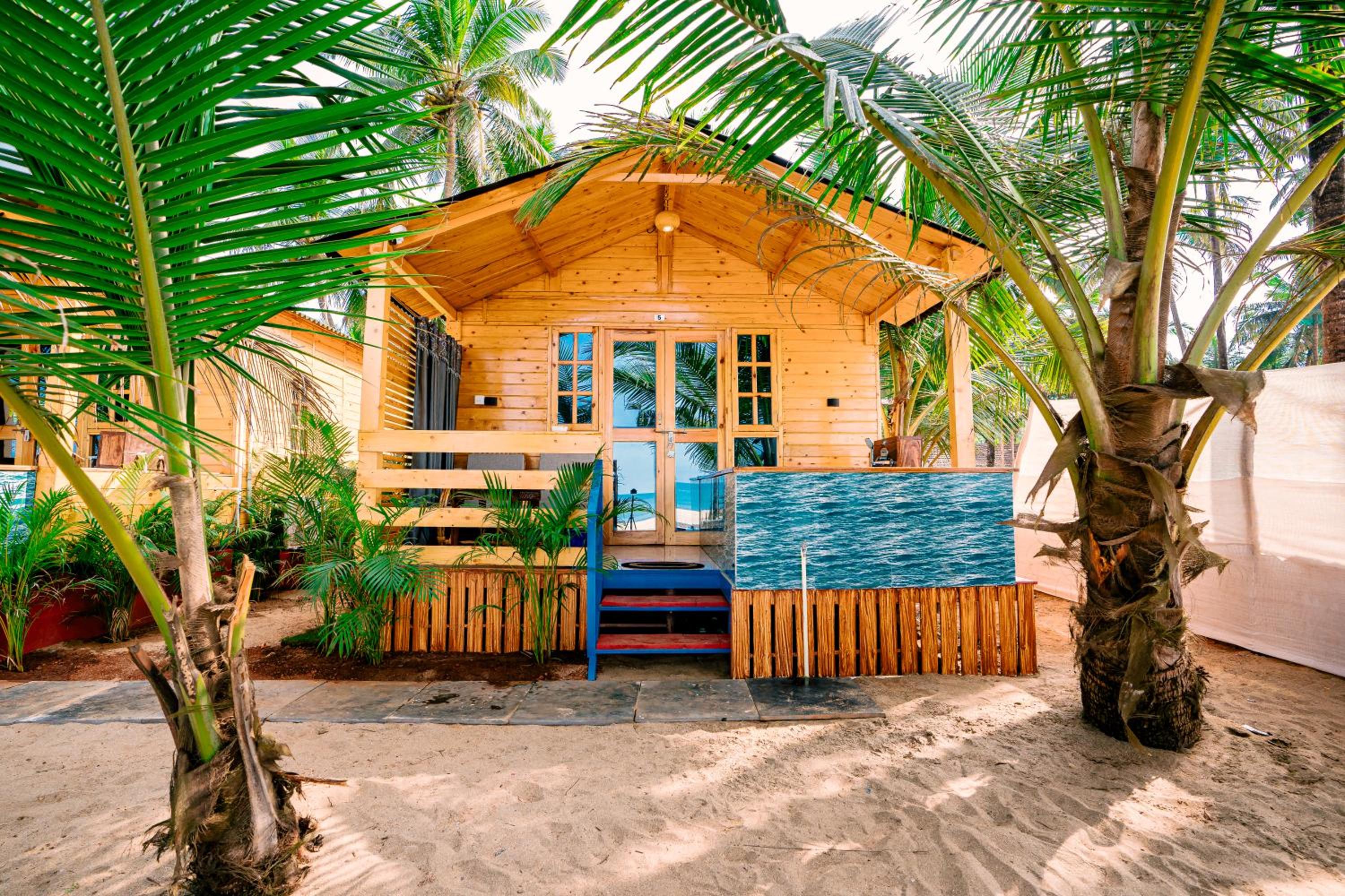 orange sky beach bungalow view 3