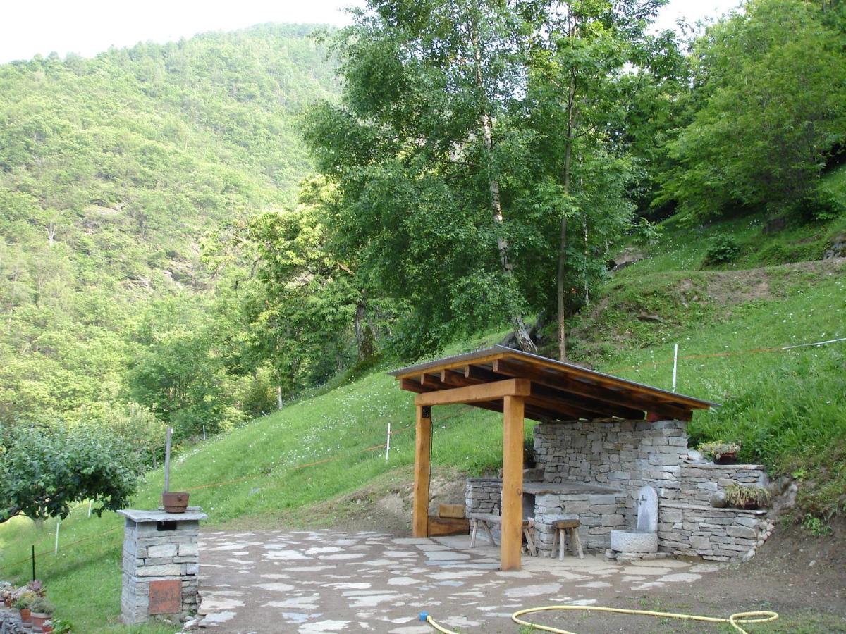 outdoor BBQ area