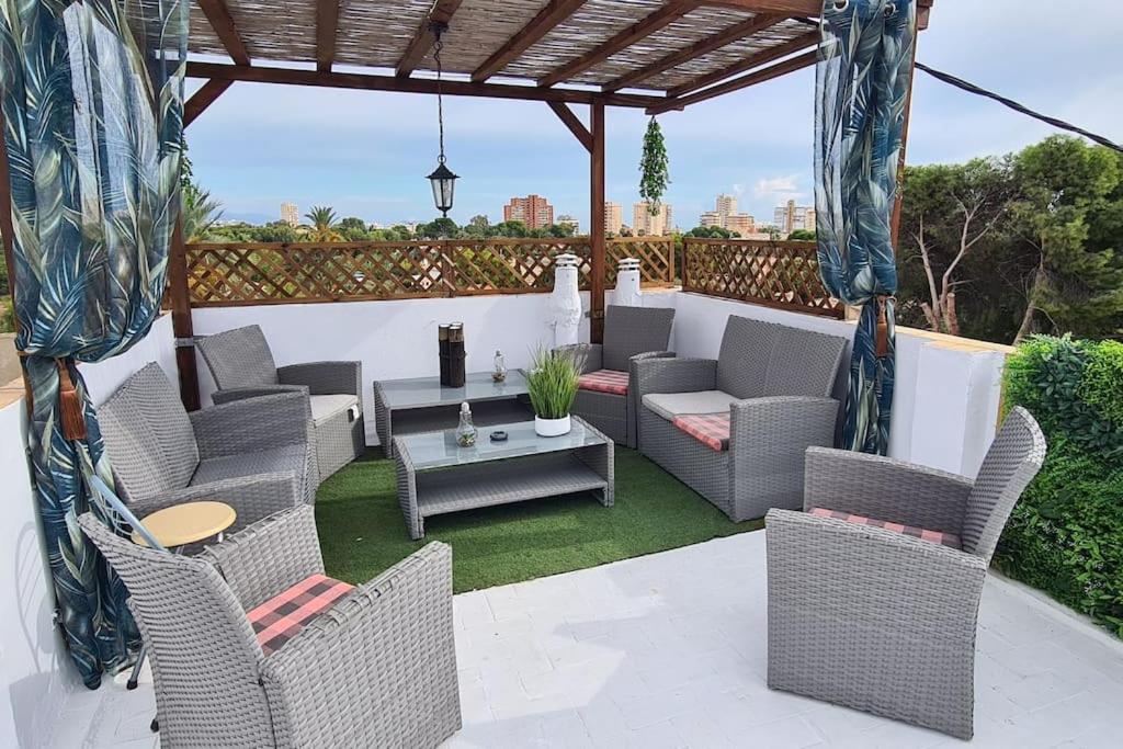 Luxury Beach House with Terrace San Juan Alicante