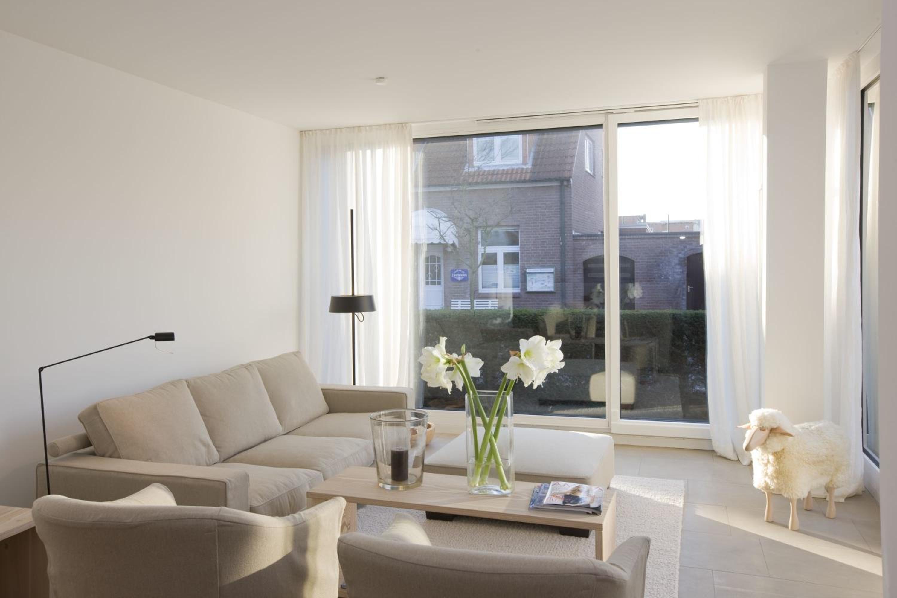 Pudelsand en Norderney — hotel room