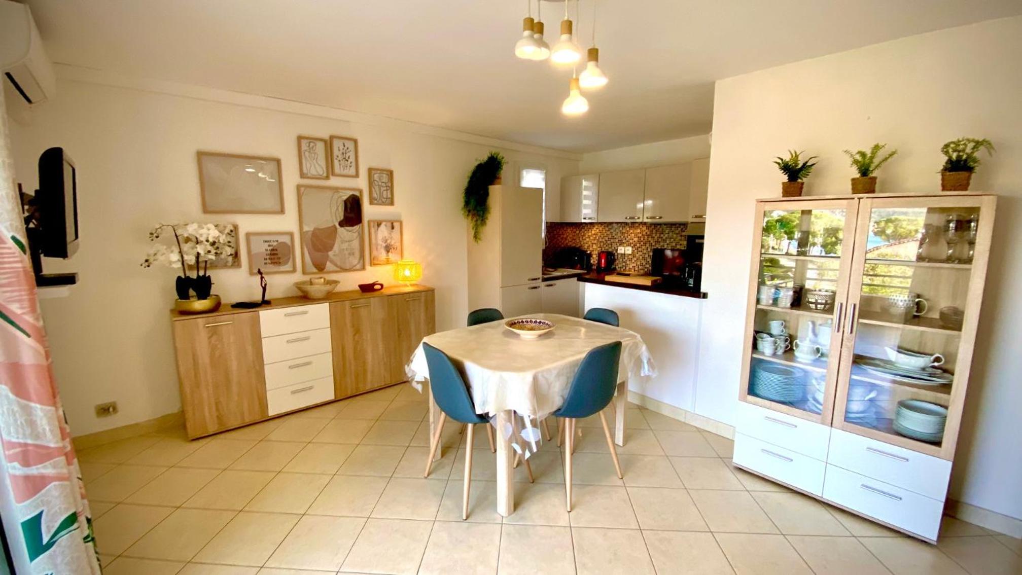 Bel appartement vue mer