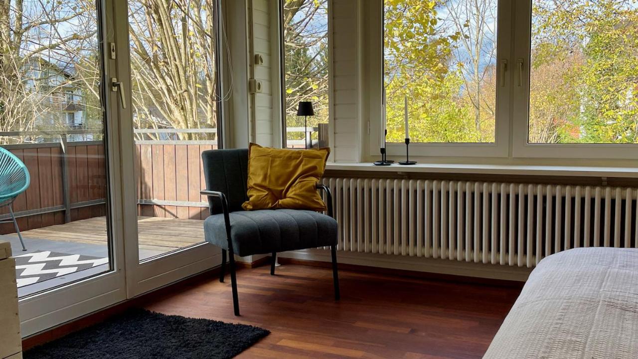 Quiet 2 room garden loft with terrace