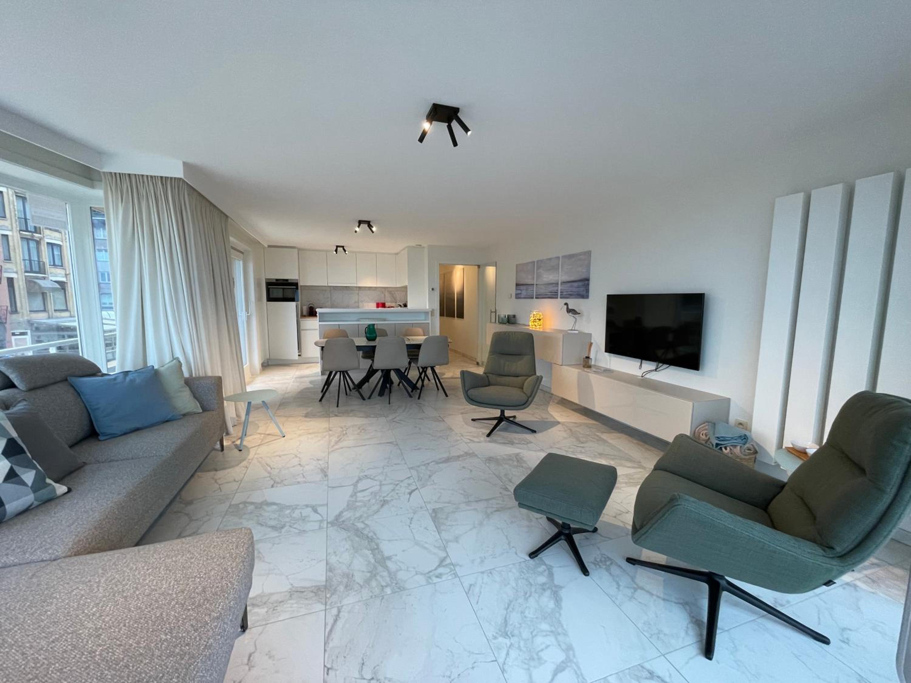 Seaview Terlinck II - Luxe hoekappartement met zeezicht 6 personen