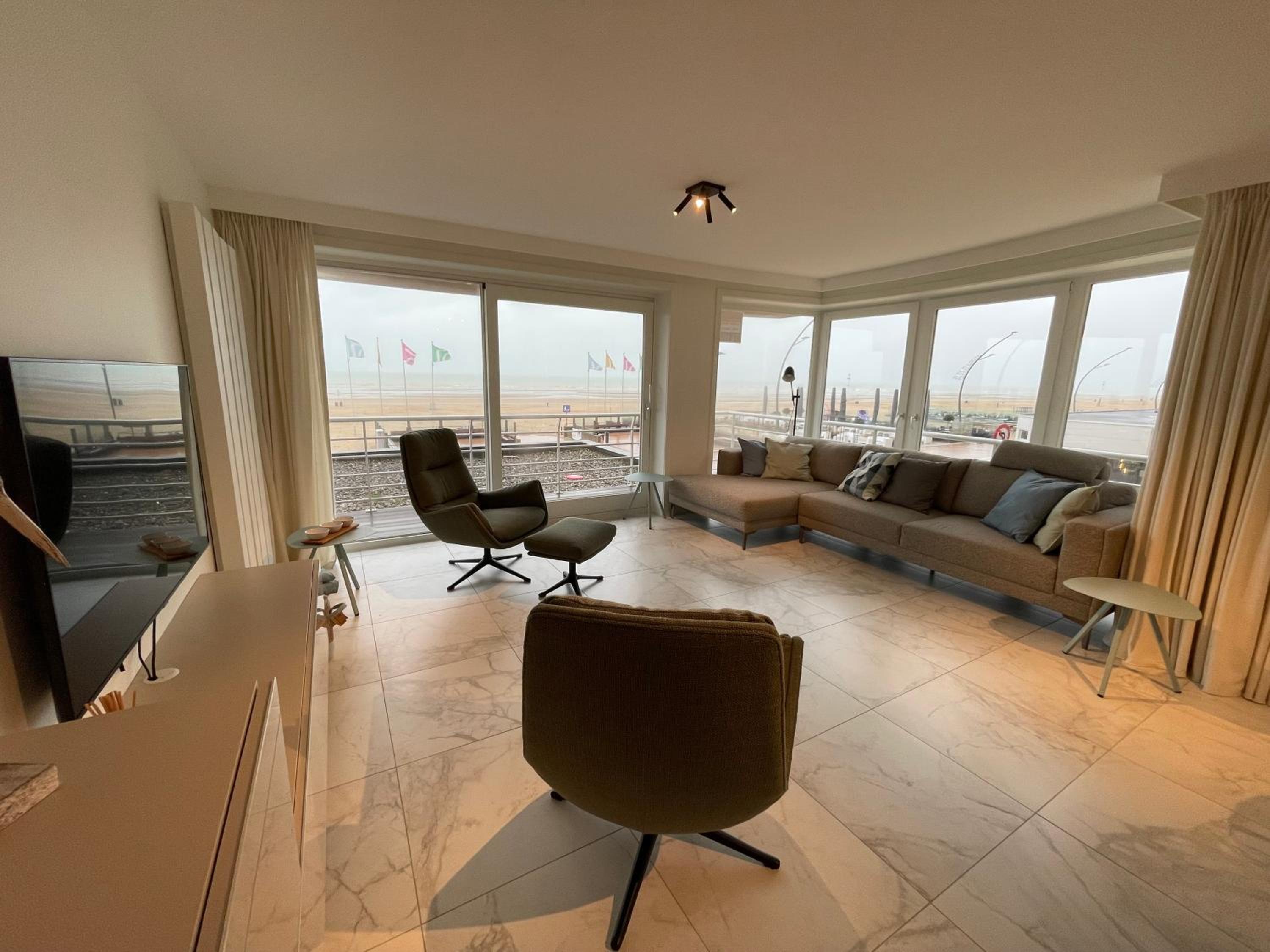 Seaview Terlinck II - Luxe hoekappartement met zeezicht 6 personen