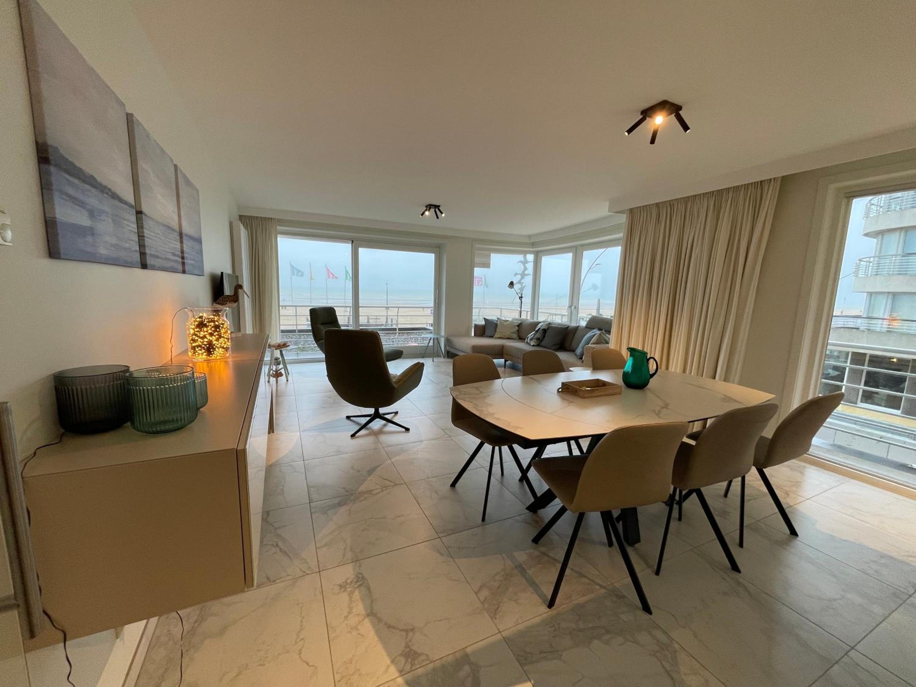 Seaview Terlinck II - Luxe hoekappartement met zeezicht 6 personen