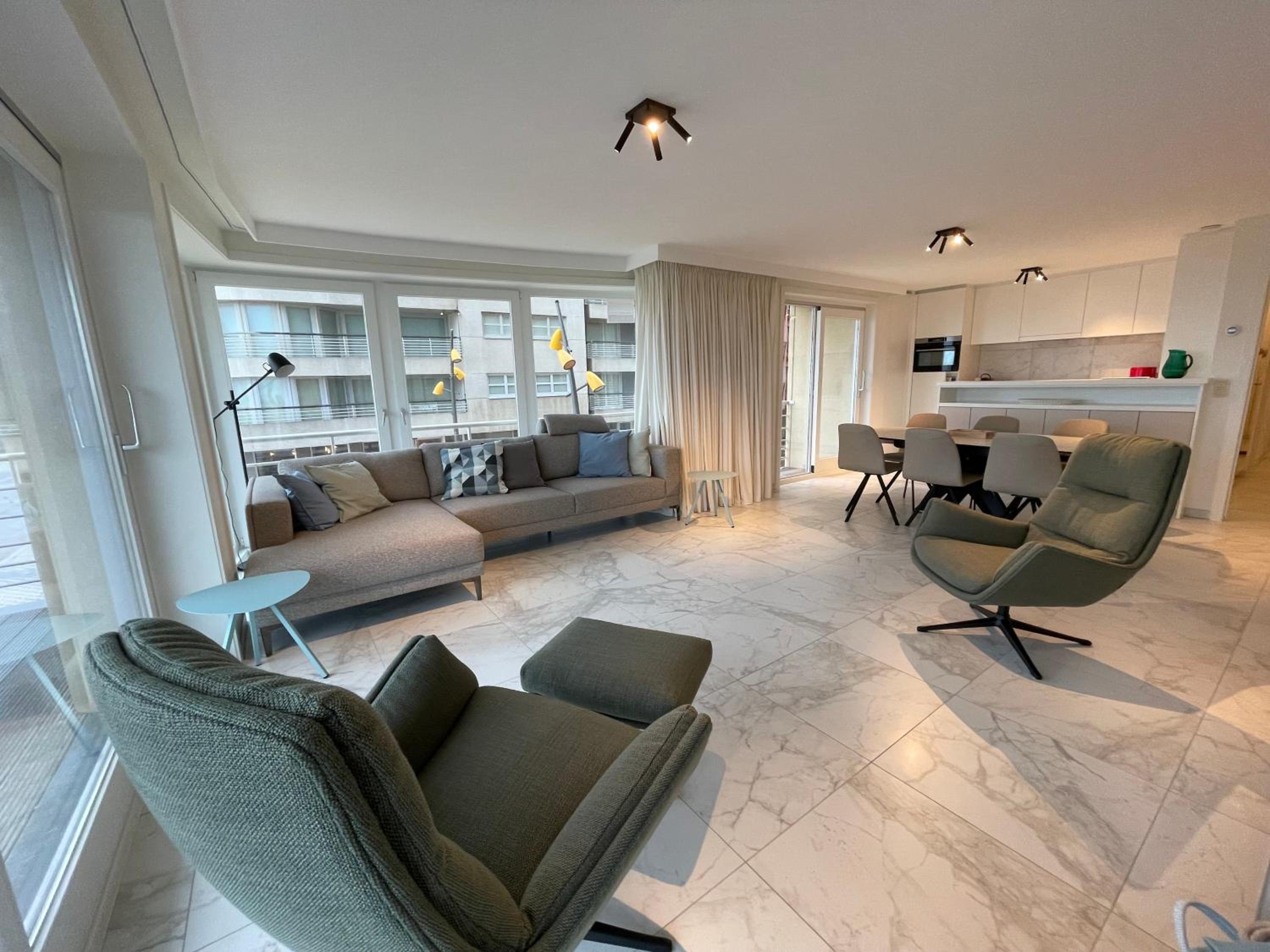 Seaview Terlinck II - Luxe hoekappartement met zeezicht 6 personen